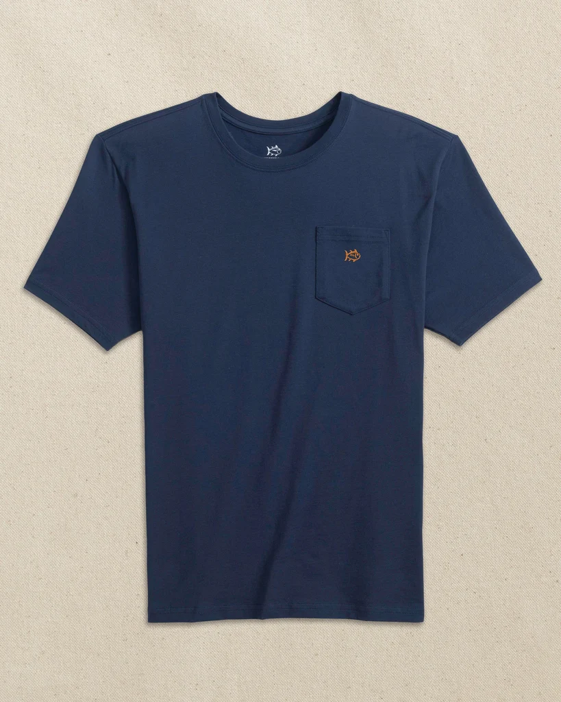 High-Grade Embroidered Skipjack Short Sleeve T-Shirt Certified