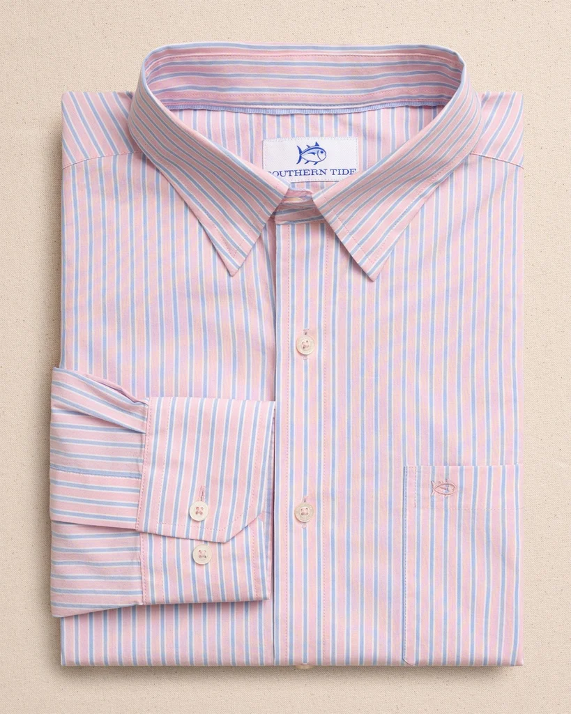 Convenient Amelia Island Stripe Charleston Sport Shirt Reliable