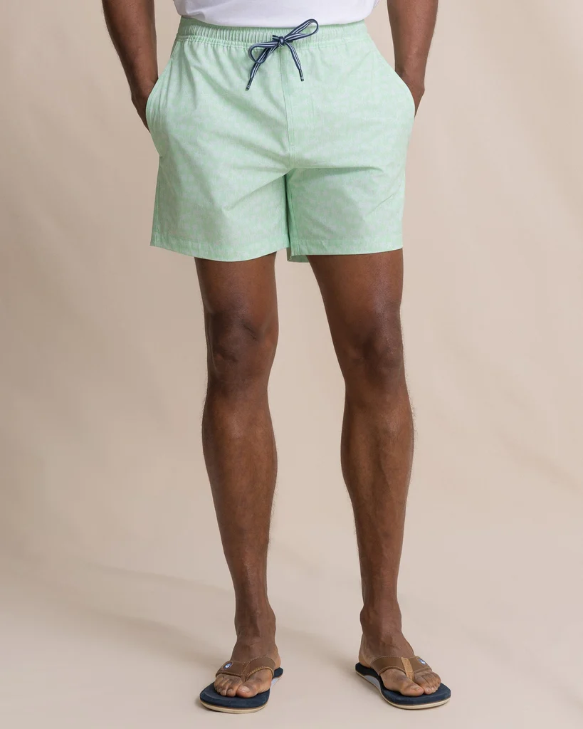 Carefully Designed Palmy Vibes Maritime Swim Trunk Practical