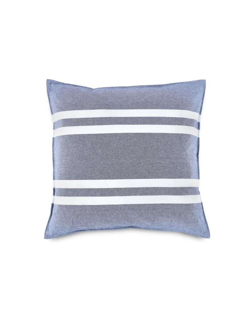 Sophisticated Sailor Stripe Square Decorative Pillow World-Class