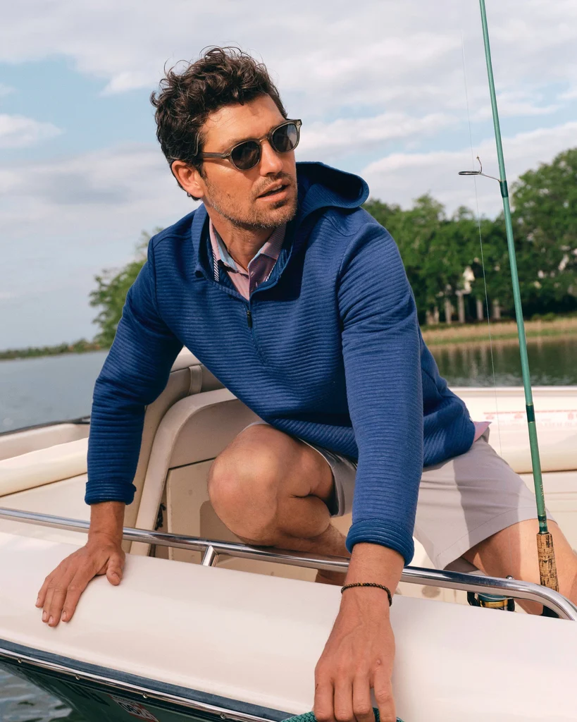 Excellent Ottoman Heather Quarter Zip Hoodie Luxury