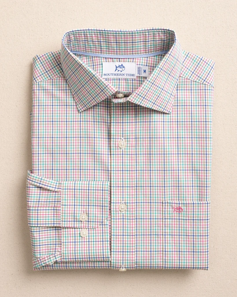 Flexible Hillyer Plaid Charleston Sport Shirt Next-Generation