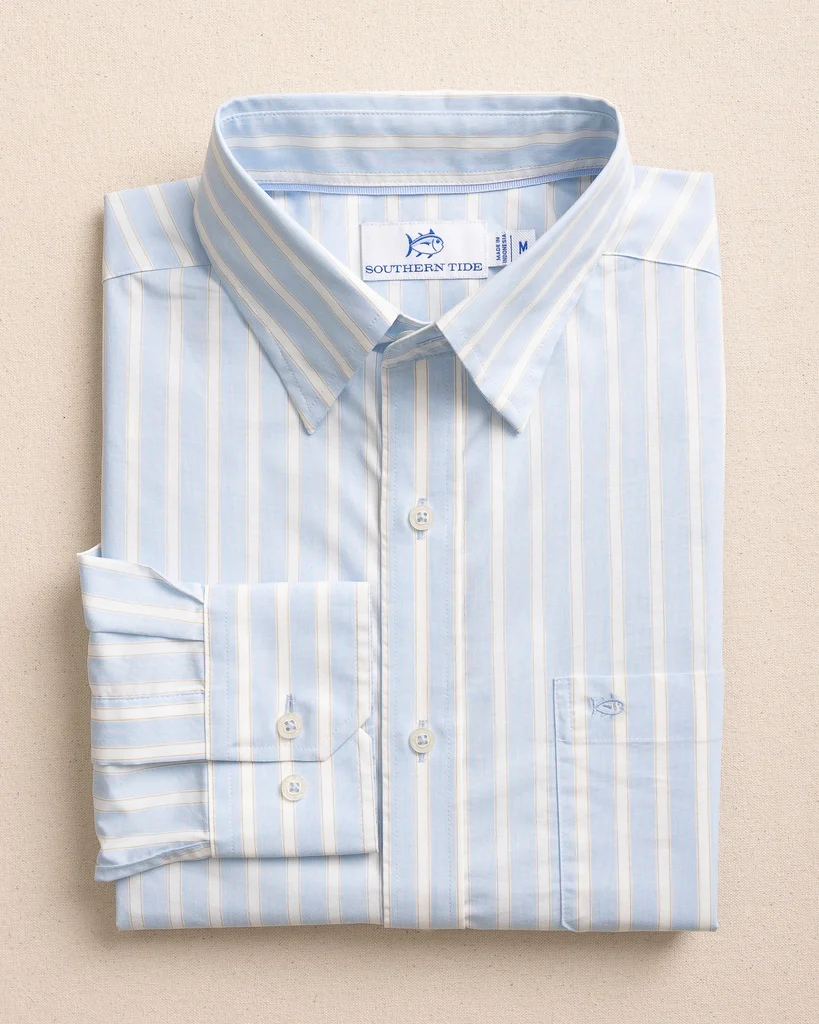 Responsible Marshside Stripe Charleston Sport Shirt High-Grade