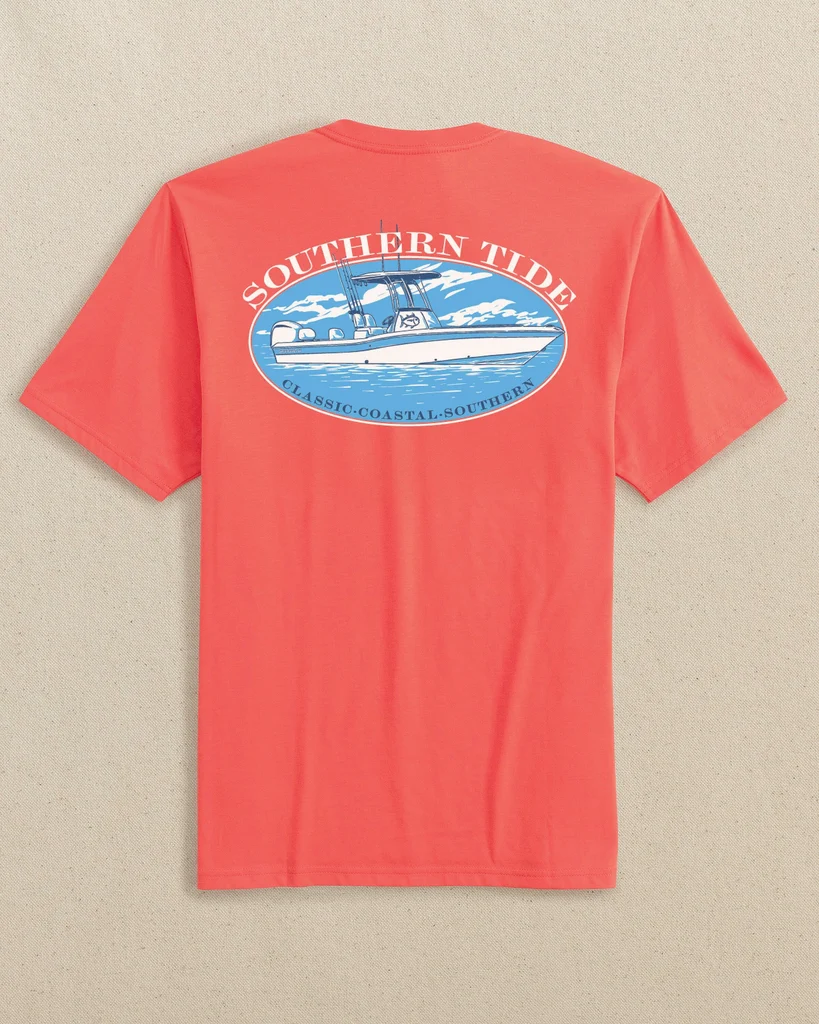 Enhanced Skipjack Center Console Short Sleeve T-Shirt Recyclable