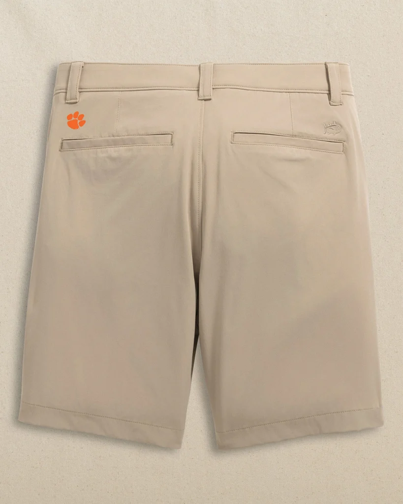 Practical Clemson Tigers Birdie 8 Coastal Breeze® Performance Short Quality
