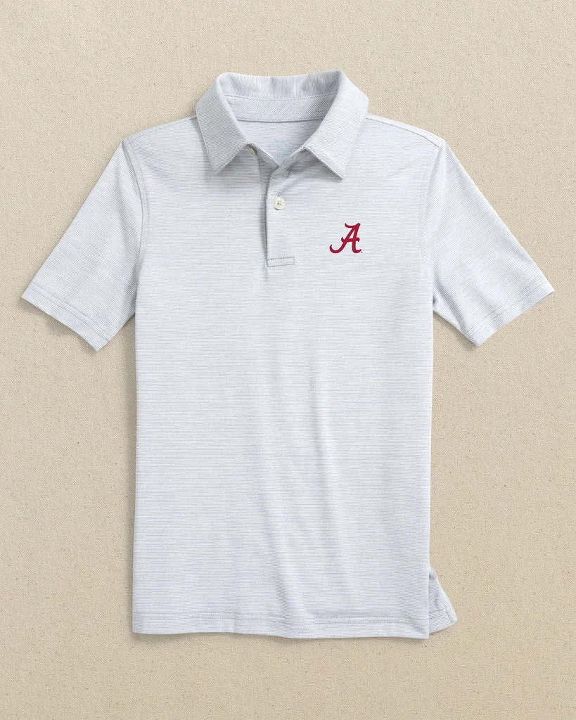 Proven Alabama Crimson Tide Boys Driver Spacedye Polo Shirt Easy-to-Use