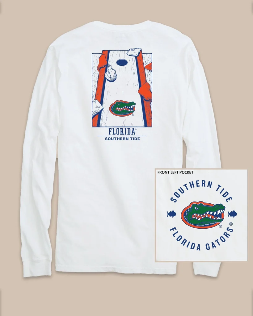 Healthy Florida Gators Gameday Cornhole Board T-Shirt Traditional