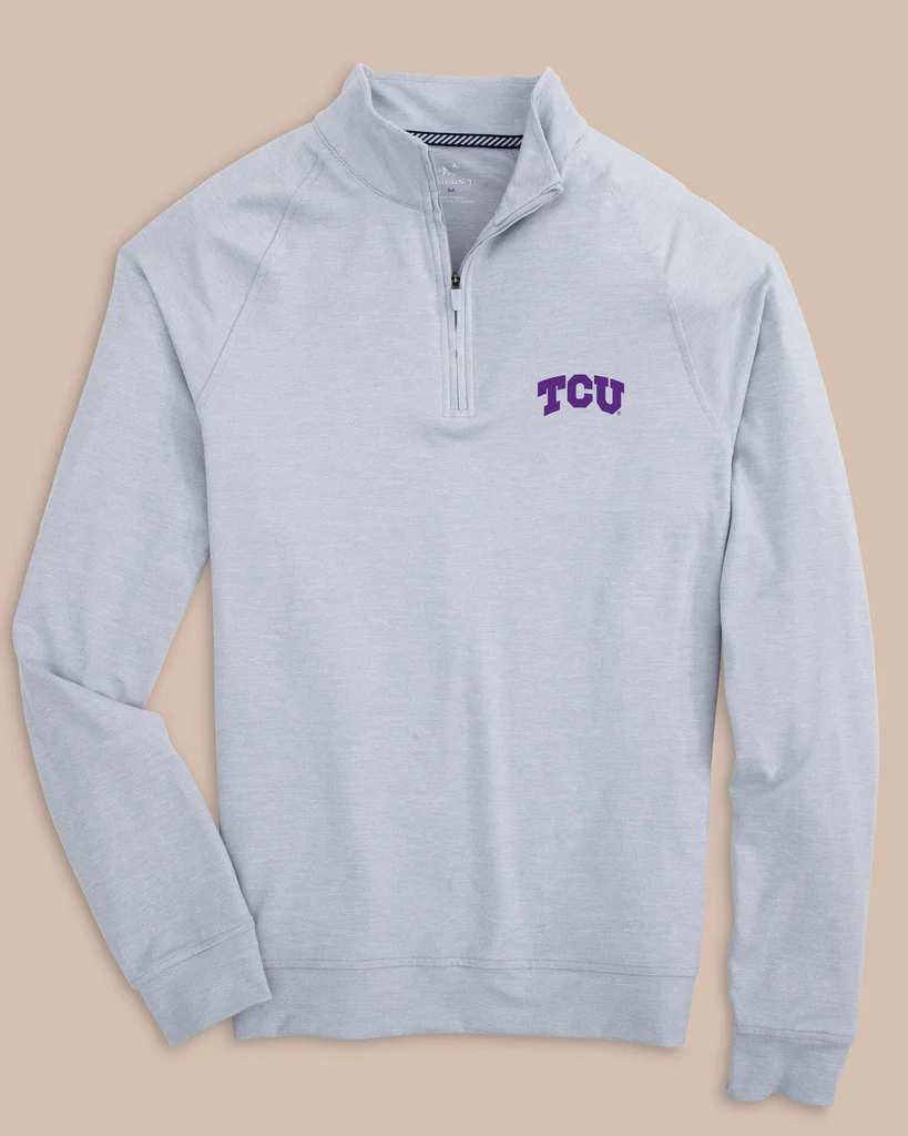 Specialty TCU Horned Frogs Cruiser Heather Quarter Zip Pullover Carefully Designed