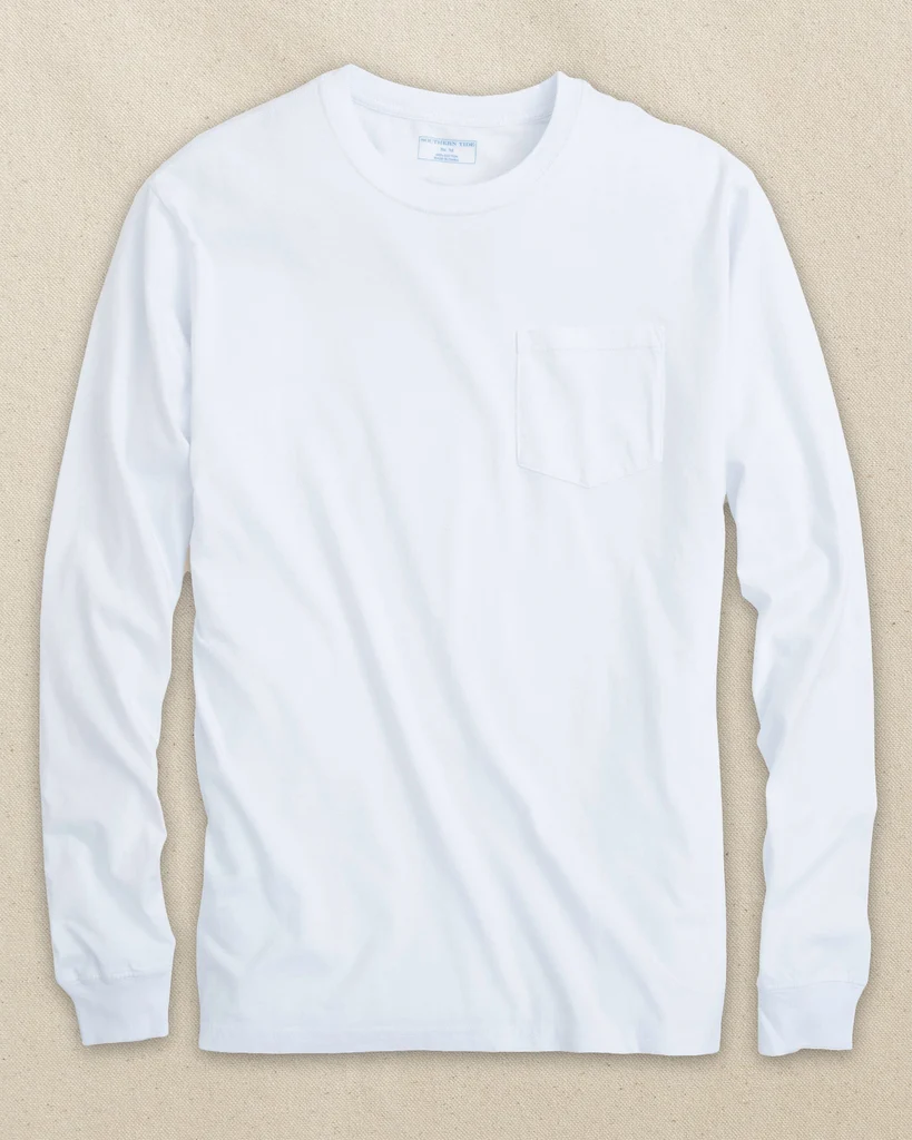 Official Classic Long Sleeve Pocket T-Shirt Contemporary