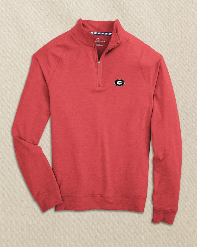Innovative Georgia Bulldogs Oval G Cruiser Quarter Zip Reusable