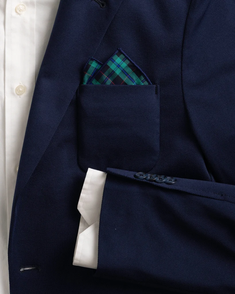Innovative Macleod Tartan Pocket Square Organic