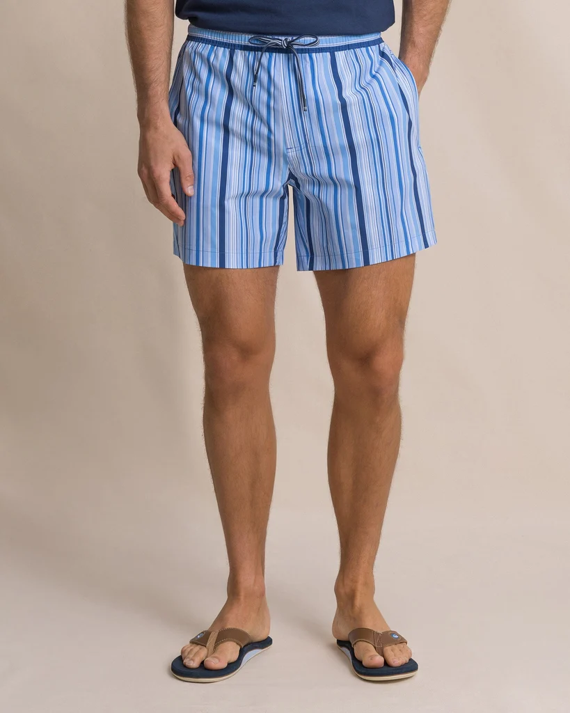 Effective Stripe Maritime Swim Trunk Verified