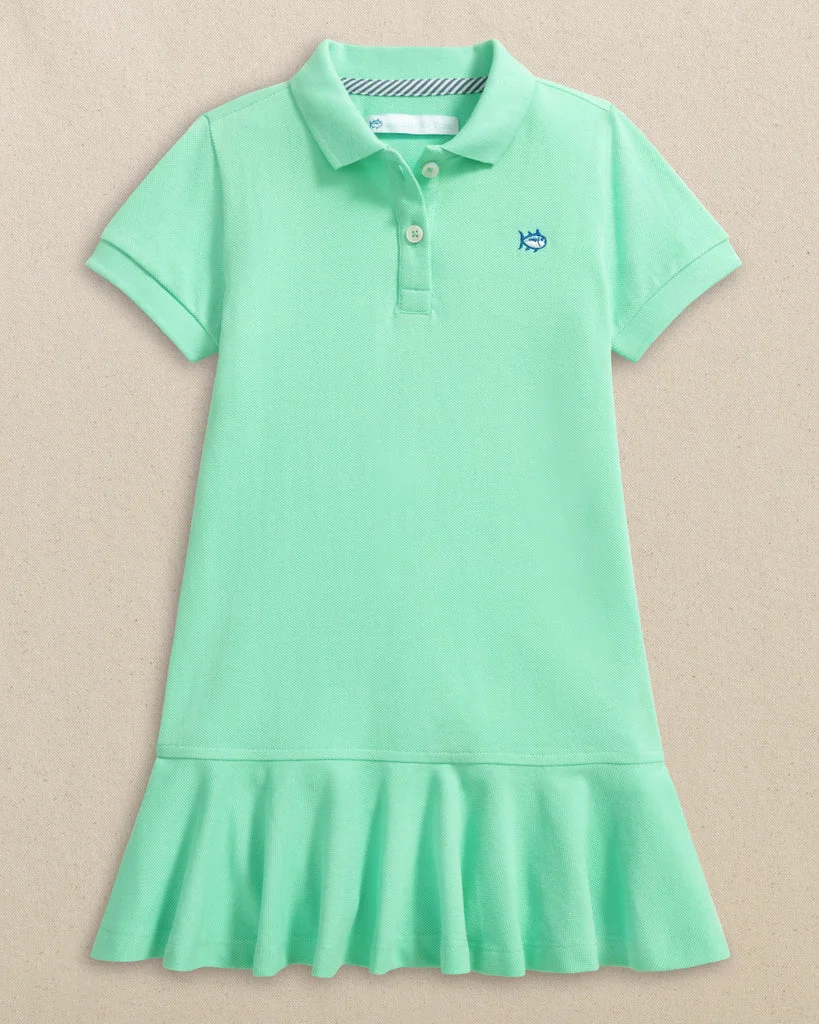 Premium Girls Skipjack Dropwaist Polo Dress Proven