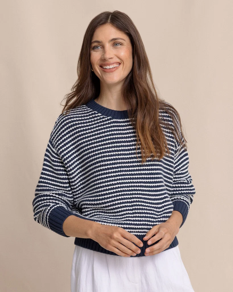 Effective Maggi Stripe Open Stitch Sweater Powerful