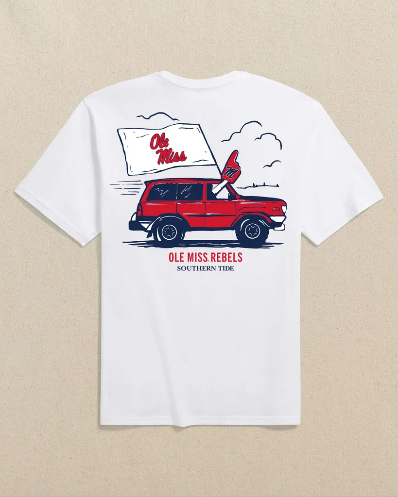 Sophisticated Ole Miss Rebels Game Bound Short Sleeve T-Shirt Practical
