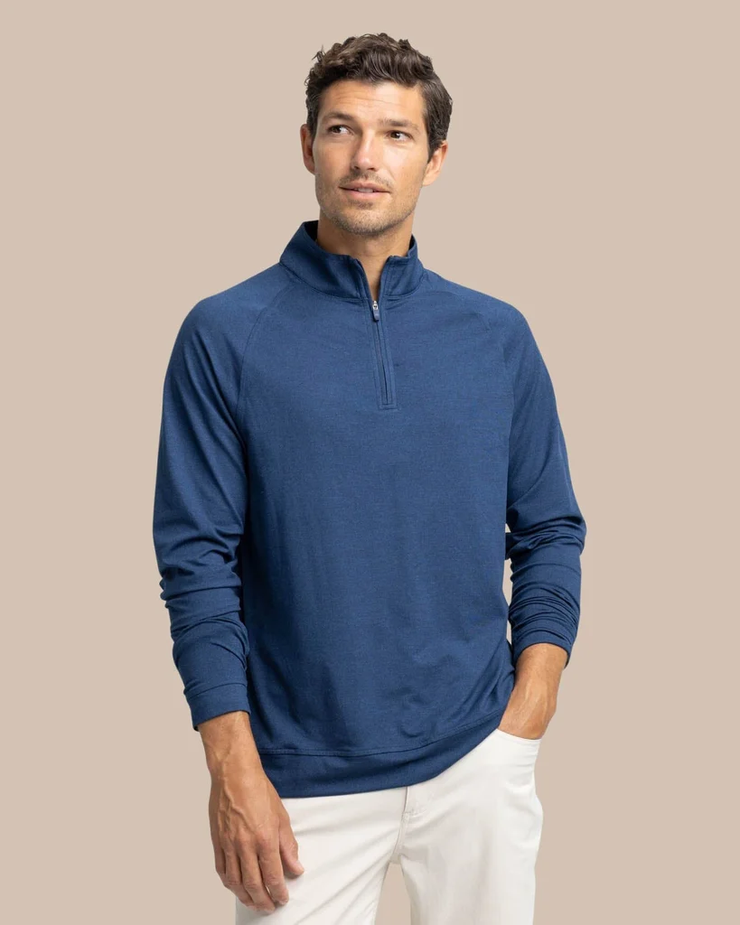 Original Cruiser Heather Quarter Zip Pullover Modern