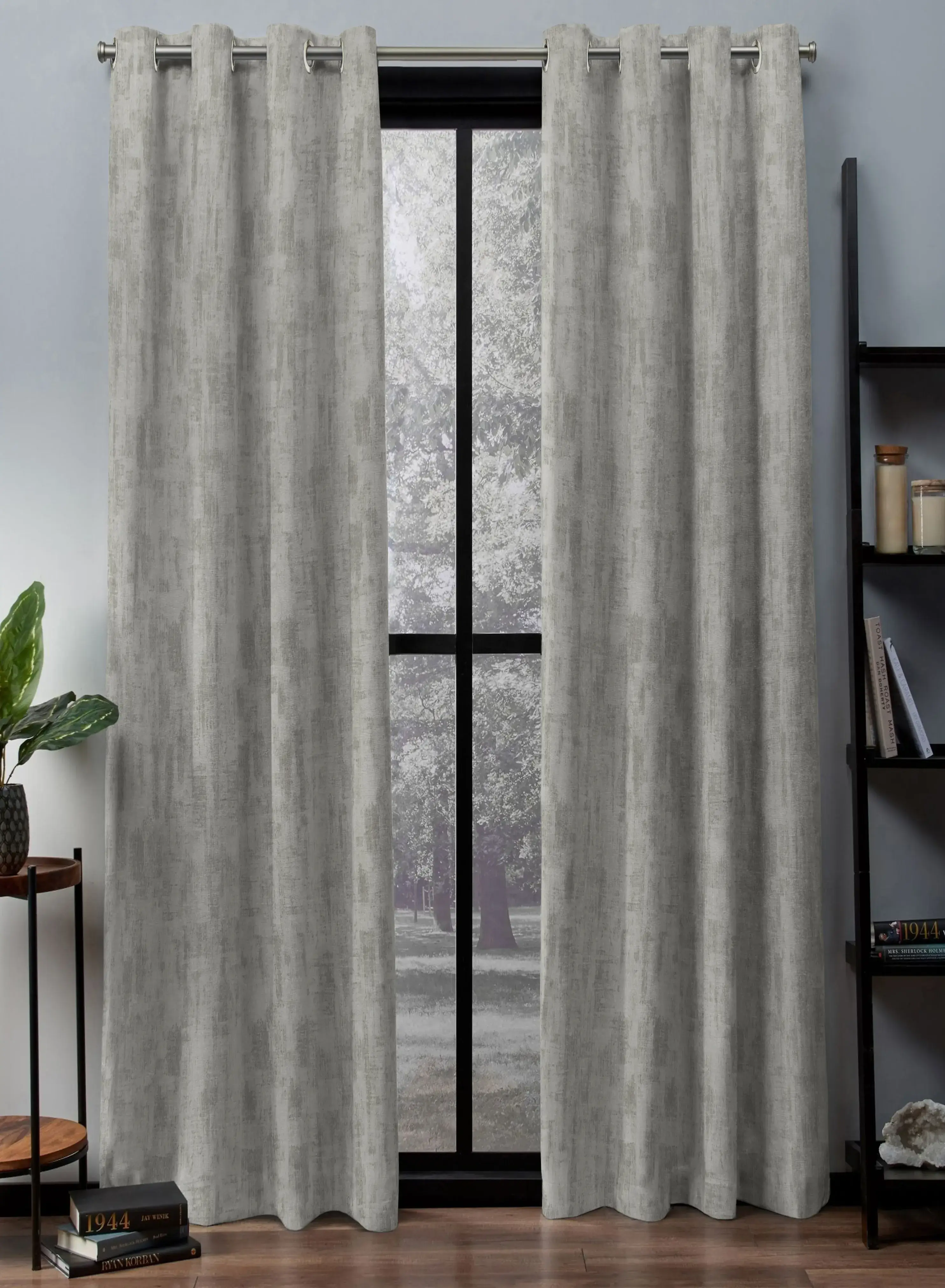 Healthy Bling Rustic Vibe Room Darkening Curtains Cotton Gray Set of 2The Guide to Measuring and Choosing Curtains User-Friendly