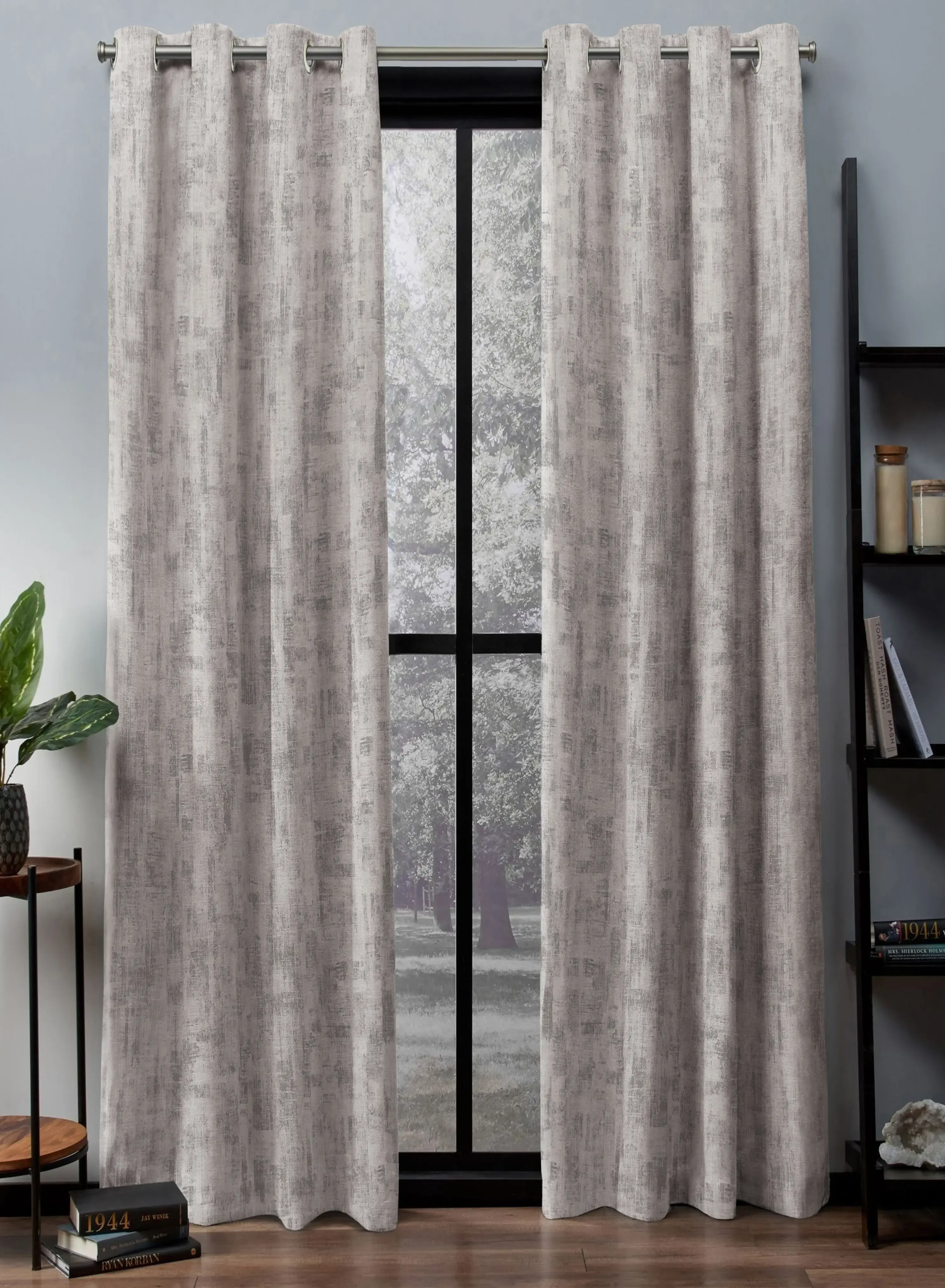Responsible Bling Rustic Vibe Room Darkening Curtains Cotton Cream Set of 2The Guide to Measuring and Choosing Curtains Premium