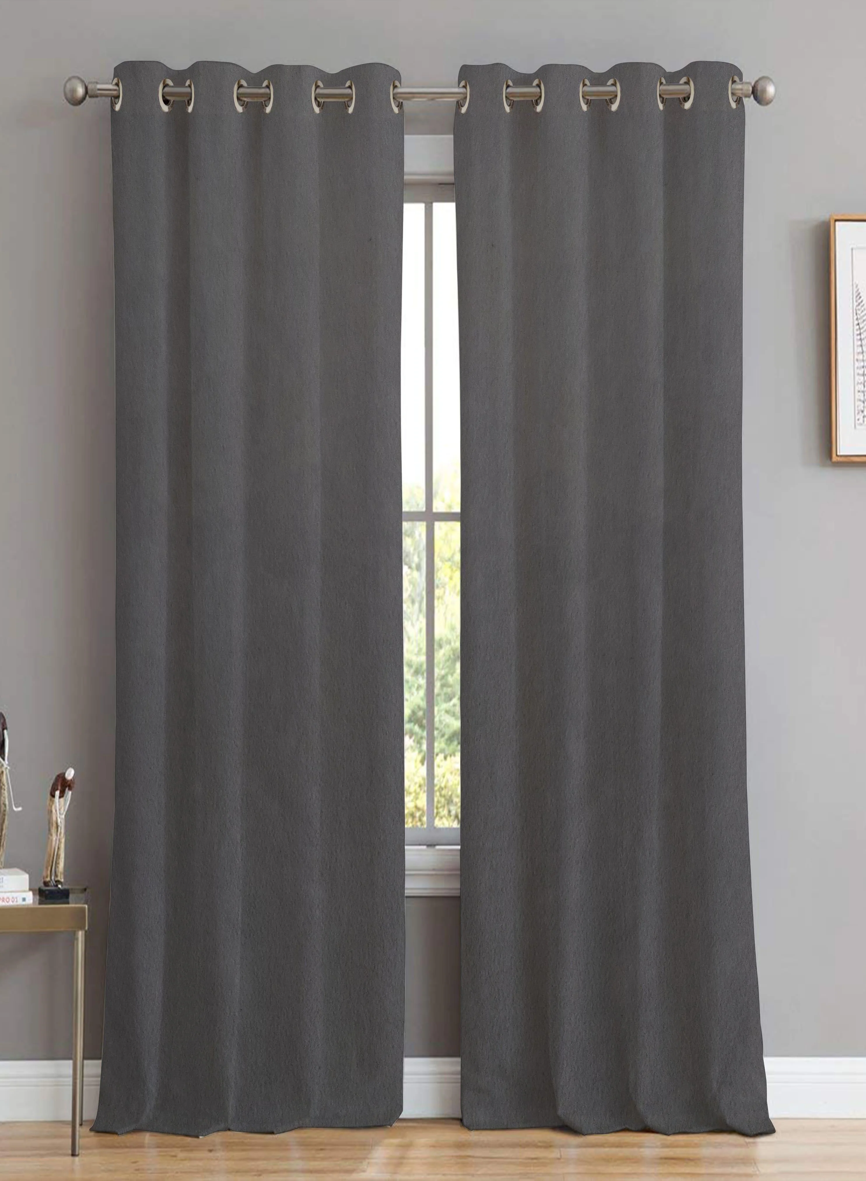 Genuine Meraki Velvet Room Darkening Curtains Luxe Soft-Heavy Fabric Gray Set of 2 Fully CustomizableThe Guide to Measuring and Choosing Curtains Environmentally Friendly
