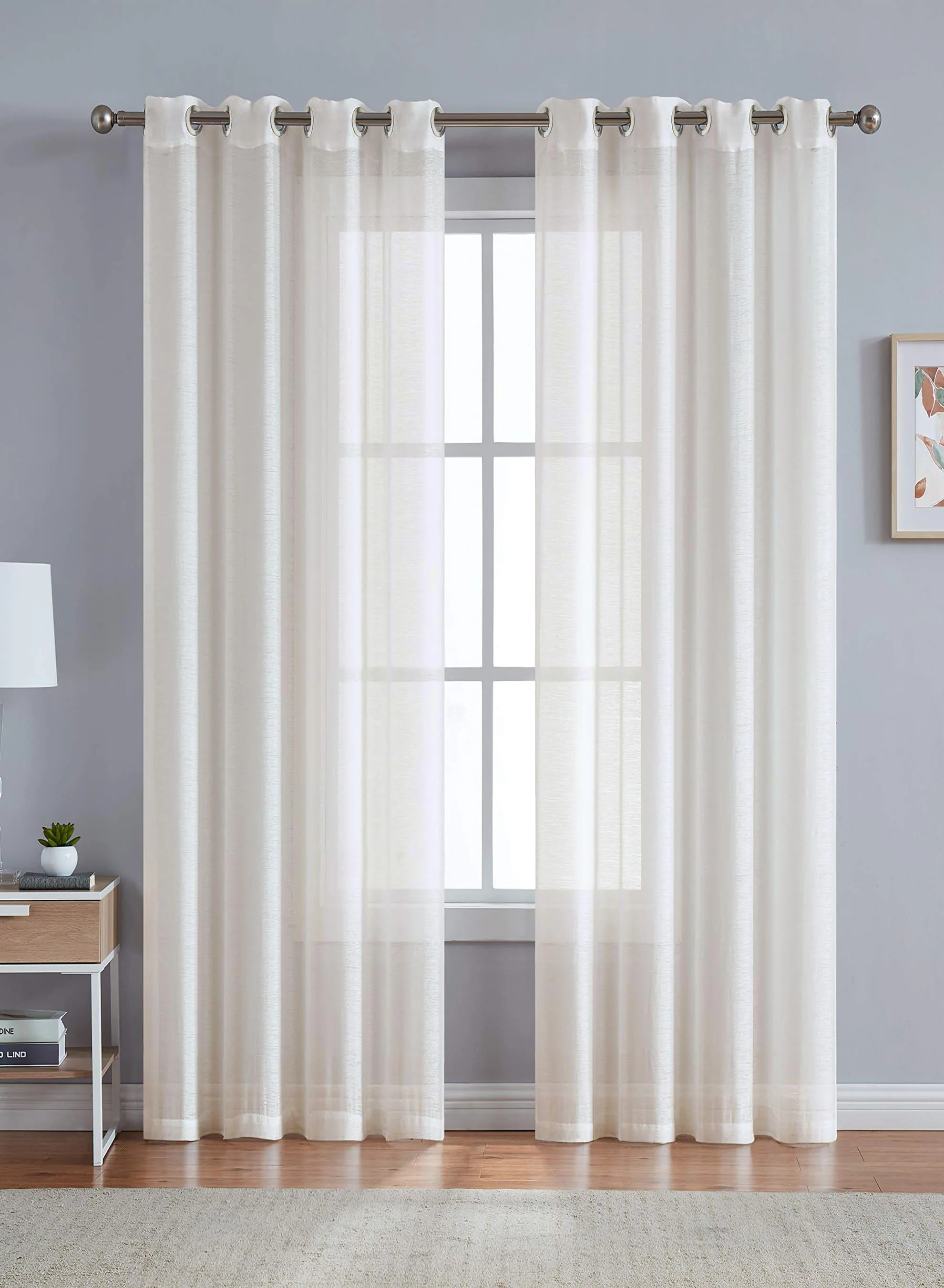 Selected Venezia Sheer Curtains Airy Minimal Elegant Off White Set of 2 Fully CustomizableThe Guide to Measuring and Choosing Curtains Casual