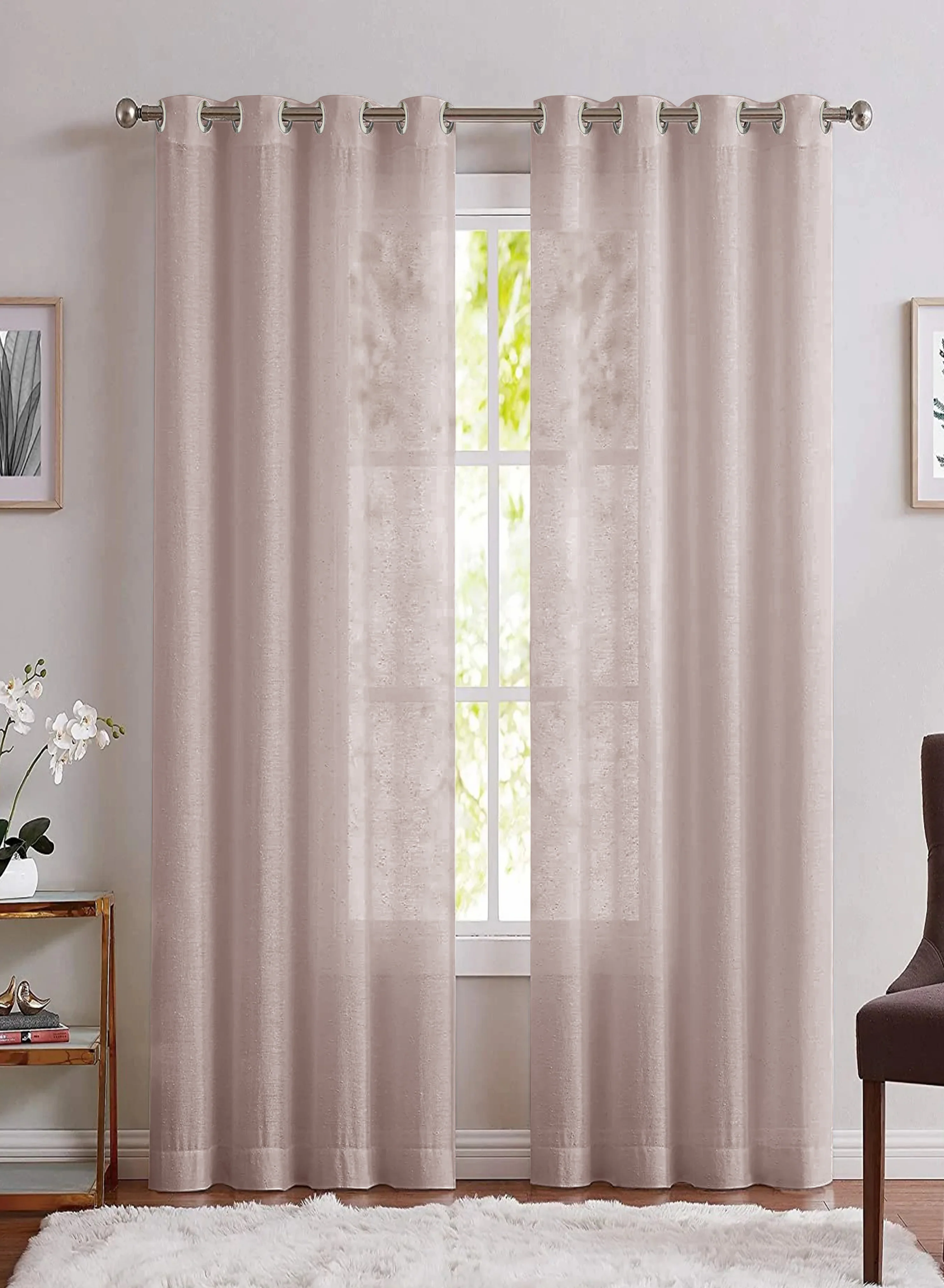 Original Casper Plain Sheer Curtains Cashmere Set of 2The Guide to Measuring and Choosing Curtains Sophisticated