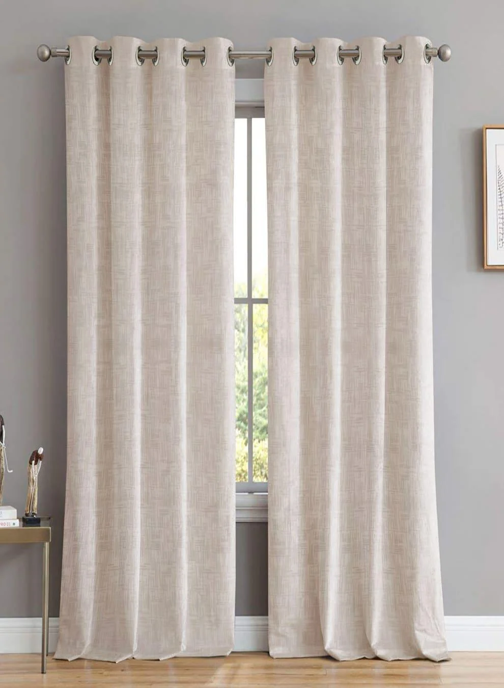 Optimized Elwana Jacquard Room Darkening Curtains Off White Set of 2 Pattern 2 The Guide to Measuring and Choosing Curtains Specialty