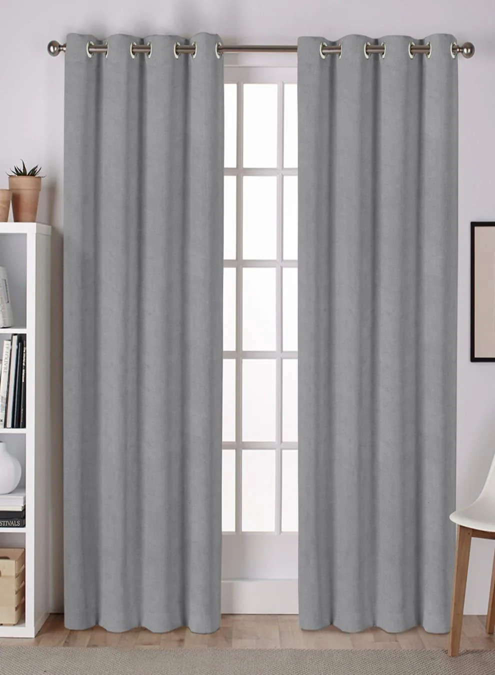Long-Lasting Lyon Cotton Room Darkening Curtains Plain Elegance for Modern Homes Soft Blue Set of 2 Fully CustomizableThe Guide to Measuring and Choosing Curtains Prestigious