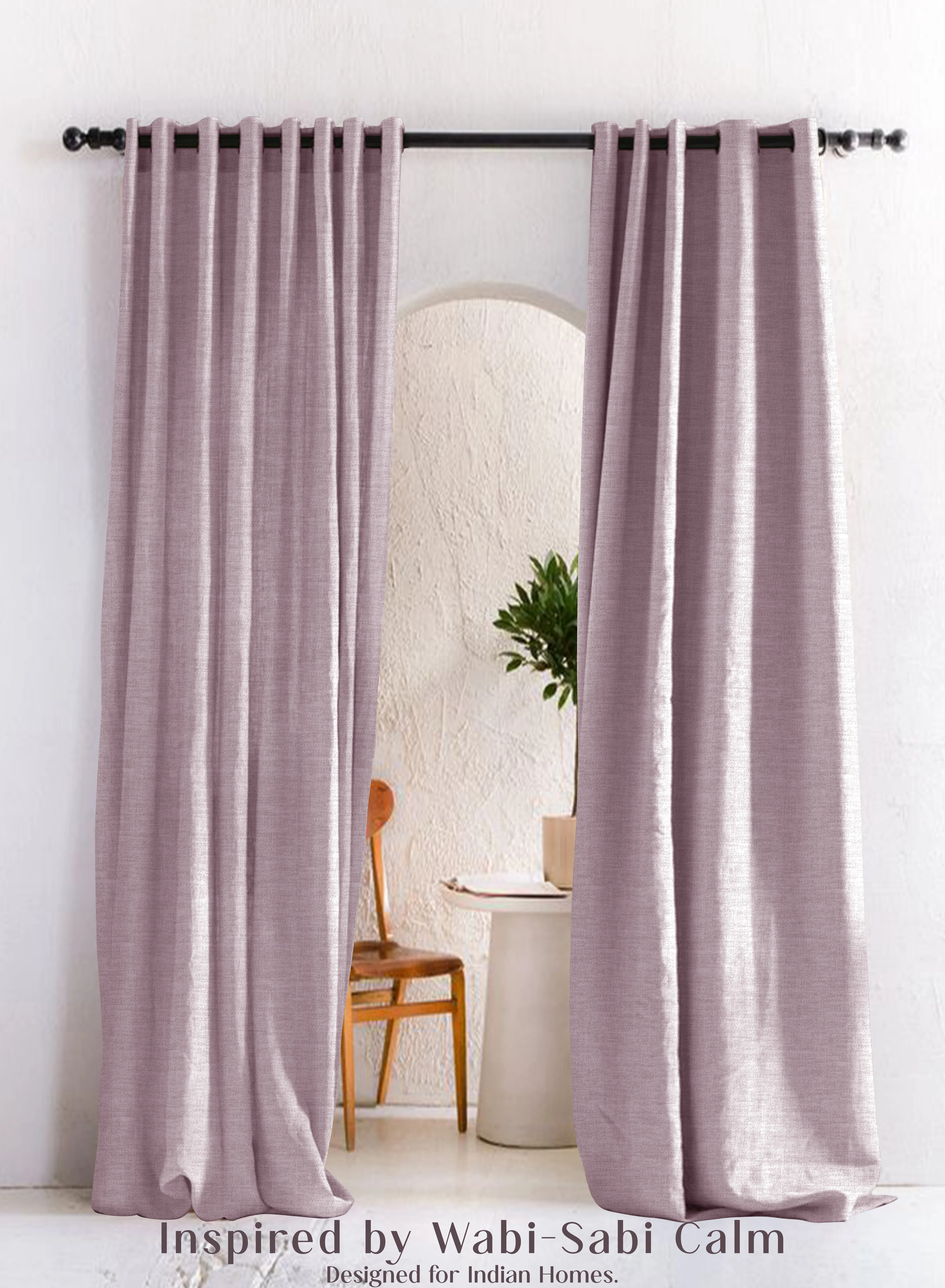 Contemporary Amore Plain Cotton Room Darkening Curtains Modern Elegance Deep Blush Set of 2 Fully CustomizableThe Guide to Measuring and Choosing Curtains Original Design