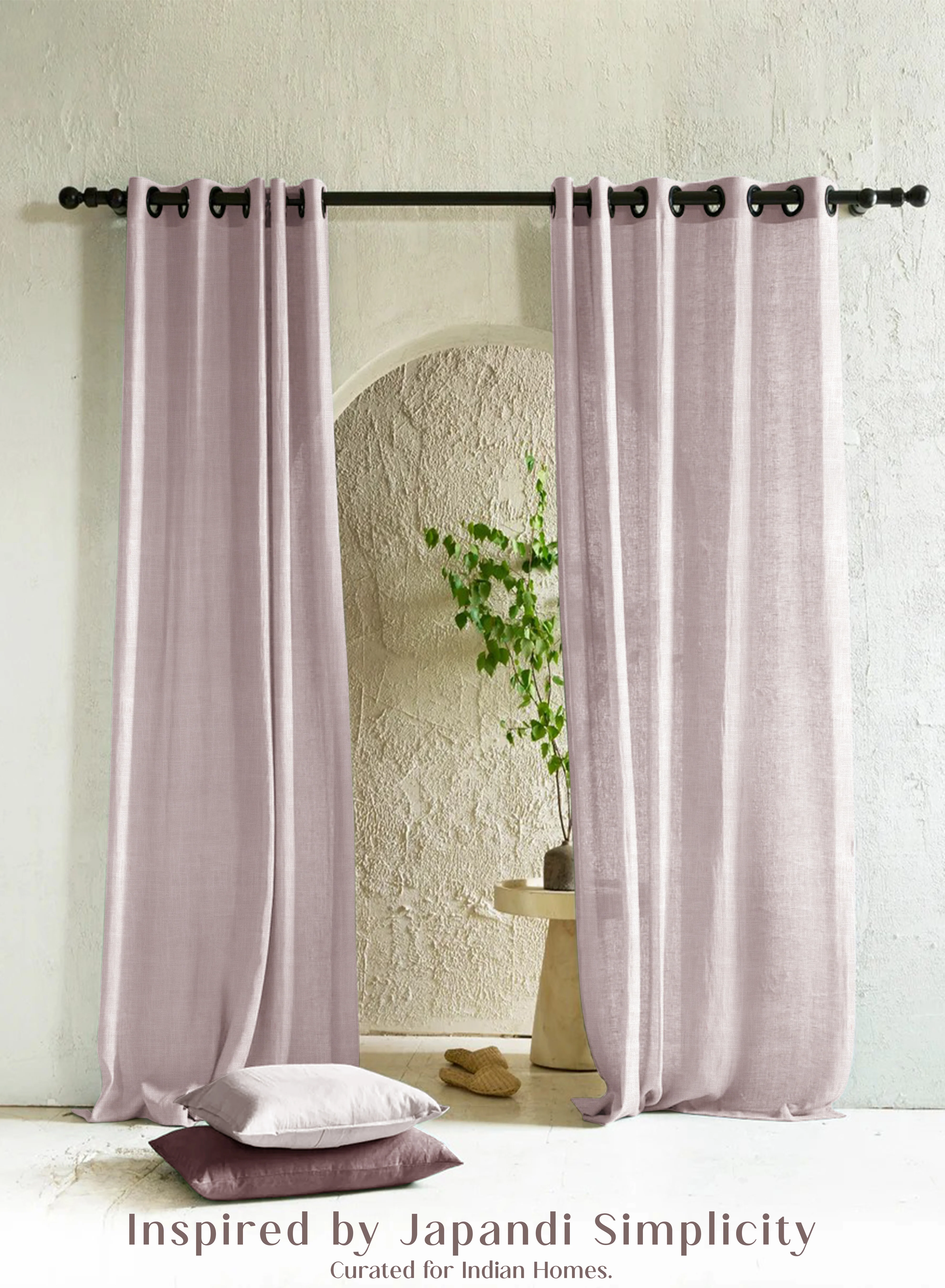 Artisan Amore Plain Sheer Curtains Airy Elegance Soft Light Filter Ash Brown Set of 2 Fully CustomizableThe Guide to Measuring and Choosing Curtains Dependable