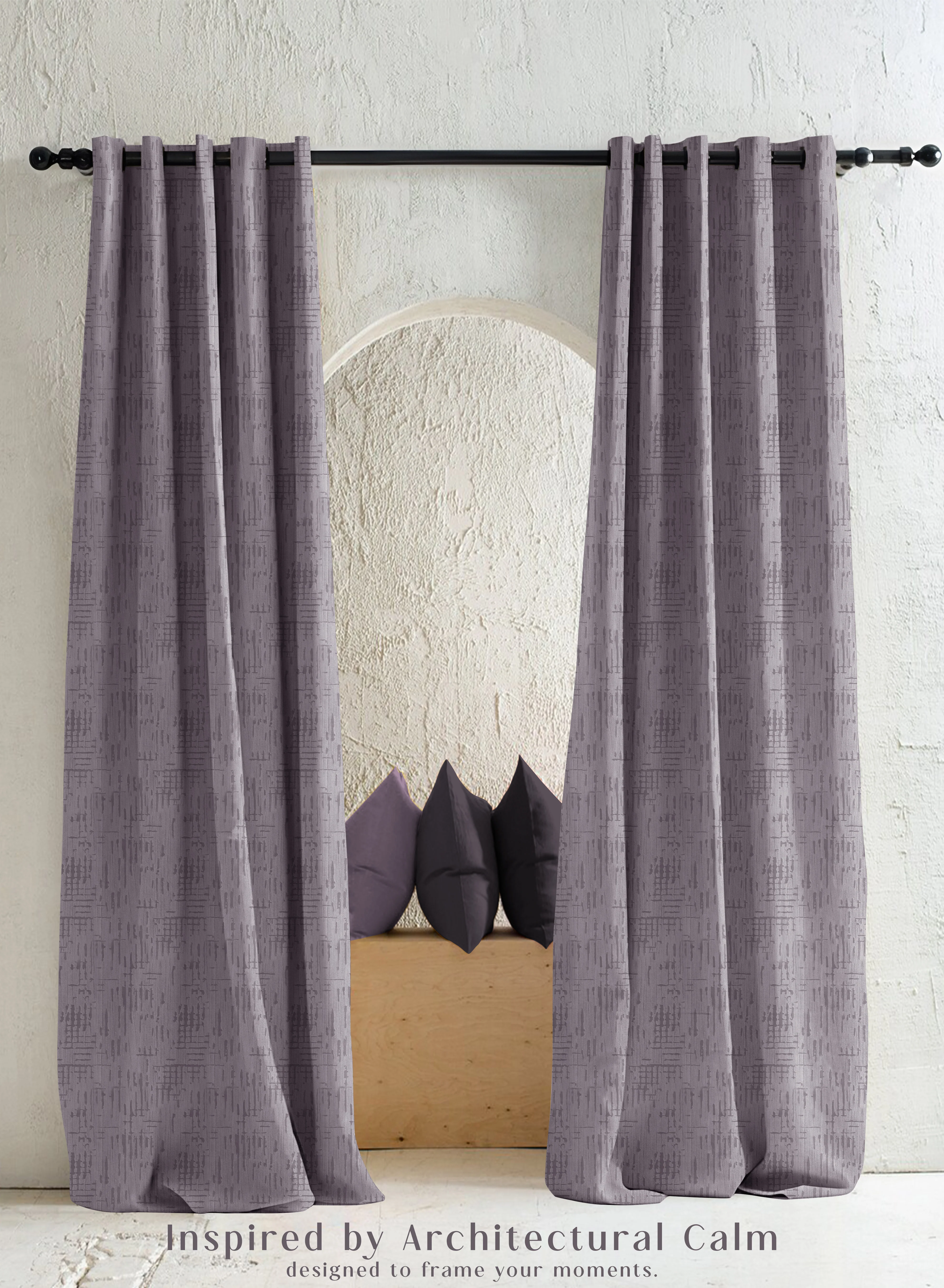 Durable Elsa Textured Room Darkening Curtains Modern Aesthetic Gray Set of 2 Fully CustomizableThe Guide to Measuring and Choosing Curtains Fine Crafted