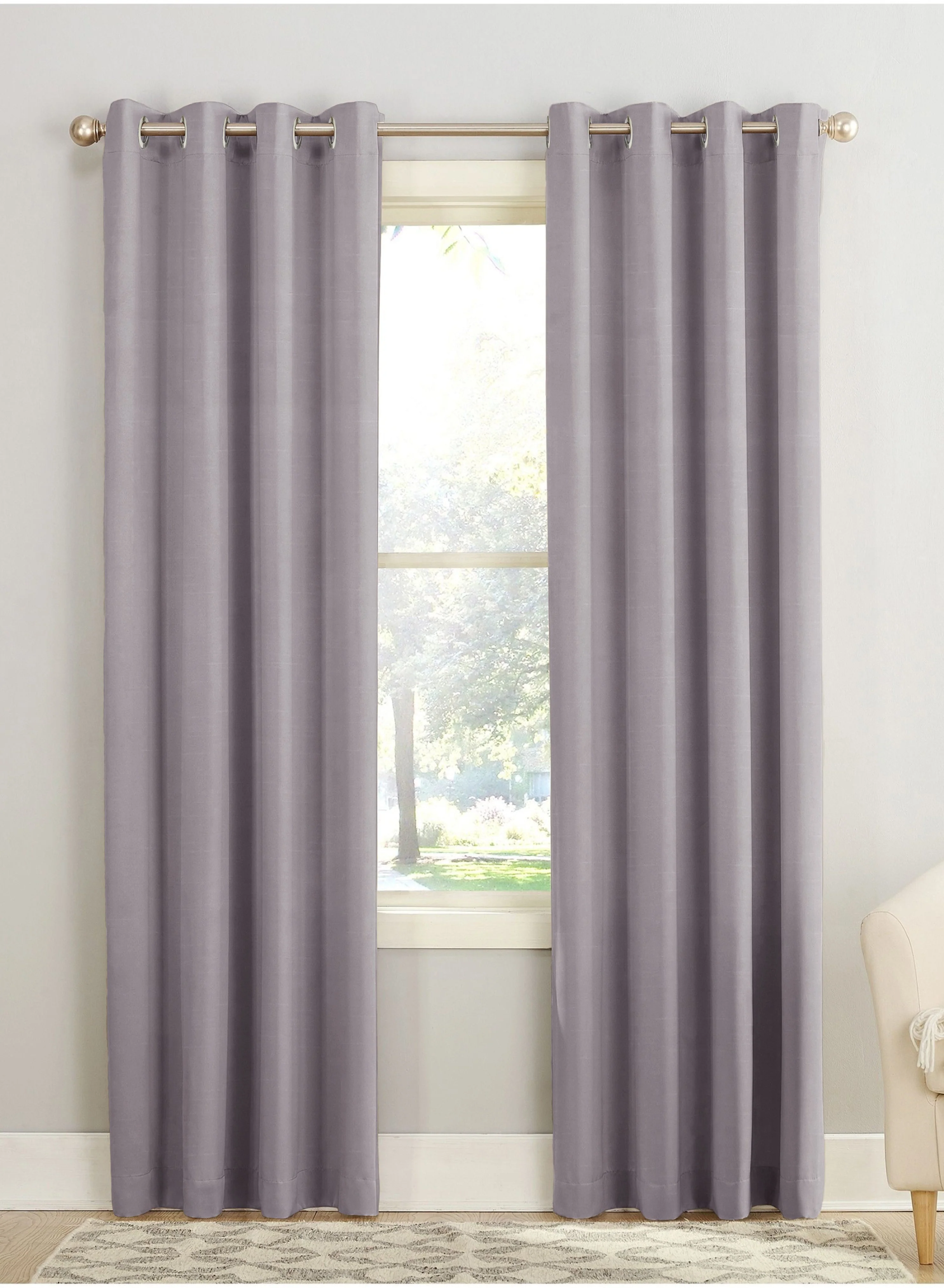 Eco-Friendly Casper Plain Blackout Curtains Light Gray Set of 2The Guide to Measuring and Choosing Curtains Original