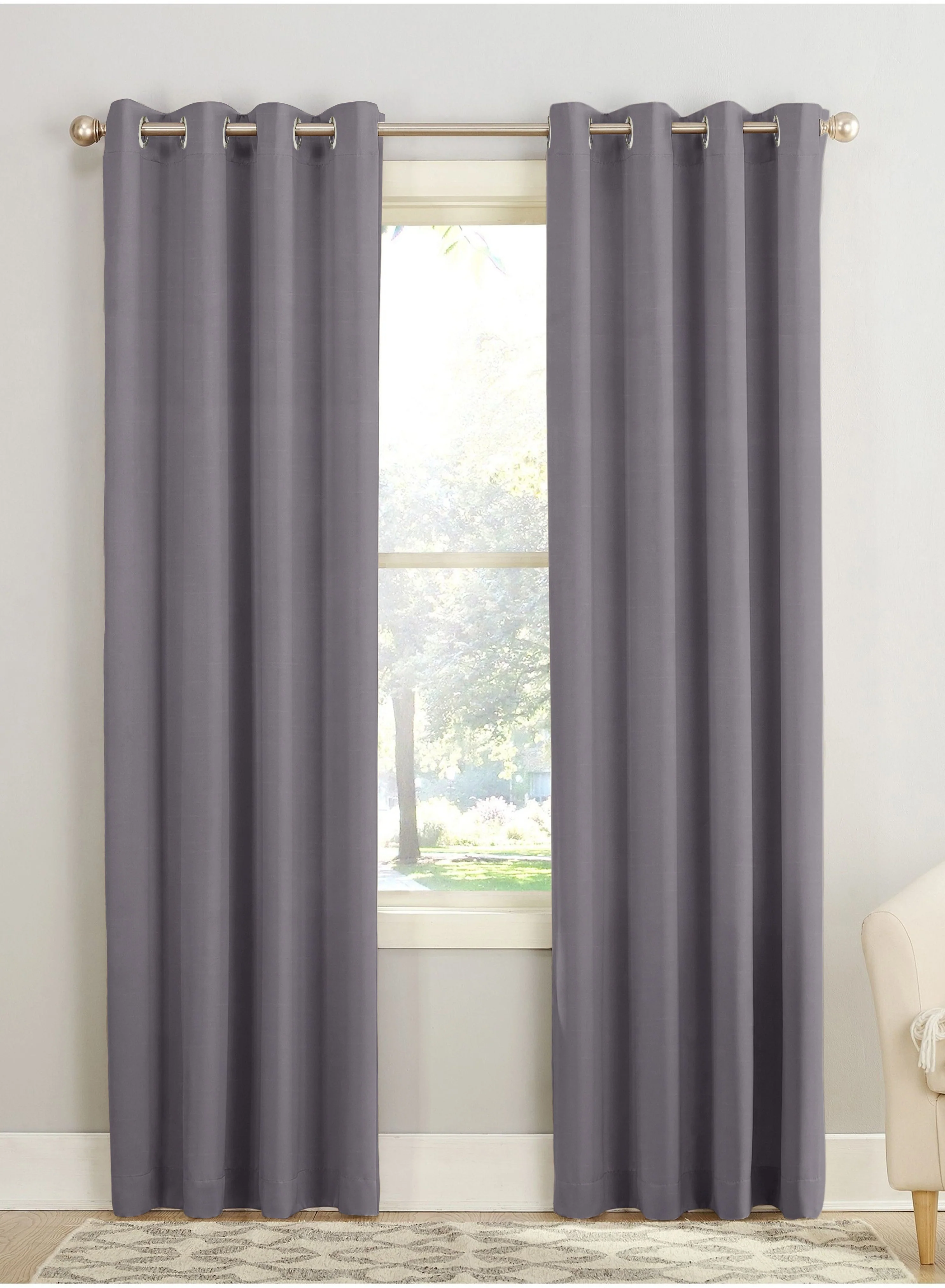 Original Design Casper Plain Blackout Curtains Dark Gray Set of 2The Guide to Measuring and Choosing Curtains Flexible