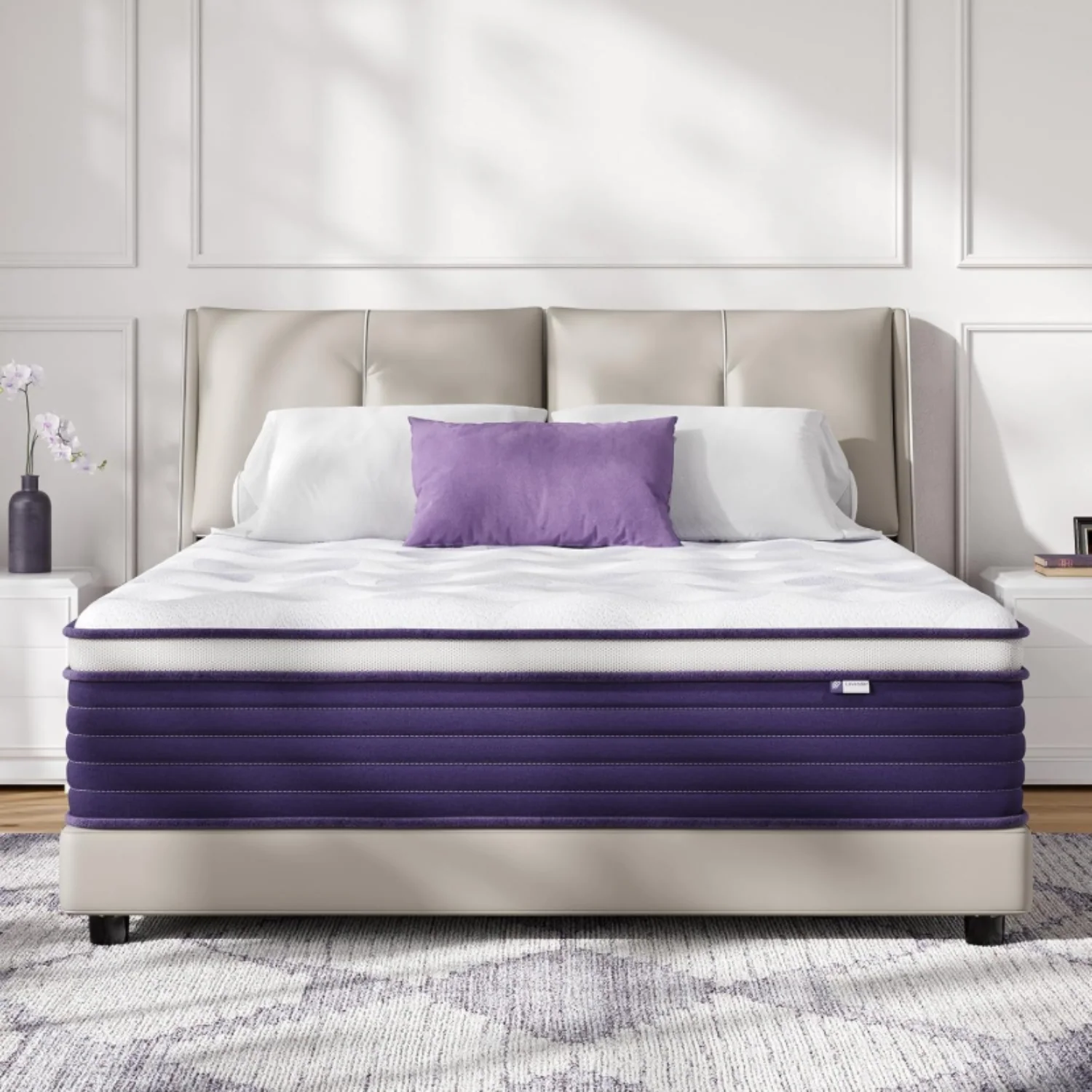 Efficient 10 Inch Hybrid Mattress in a Box Medium Firm Memory Foam Mattress with Individual Pocket Spring CertiPUR-US 10 Inch Hybrid Mattress in a Box Medium Firm Memory Foam Mattress with Individual Pocket Spring CertiPUR-US Soft