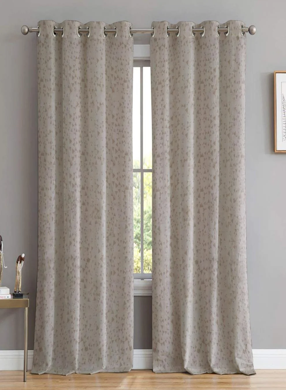Selected Elwana Jacquard Blackout Curtains Rhino Gray Set of 2 Pattern 3 The Guide to Measuring and Choosing Curtains Prestigious