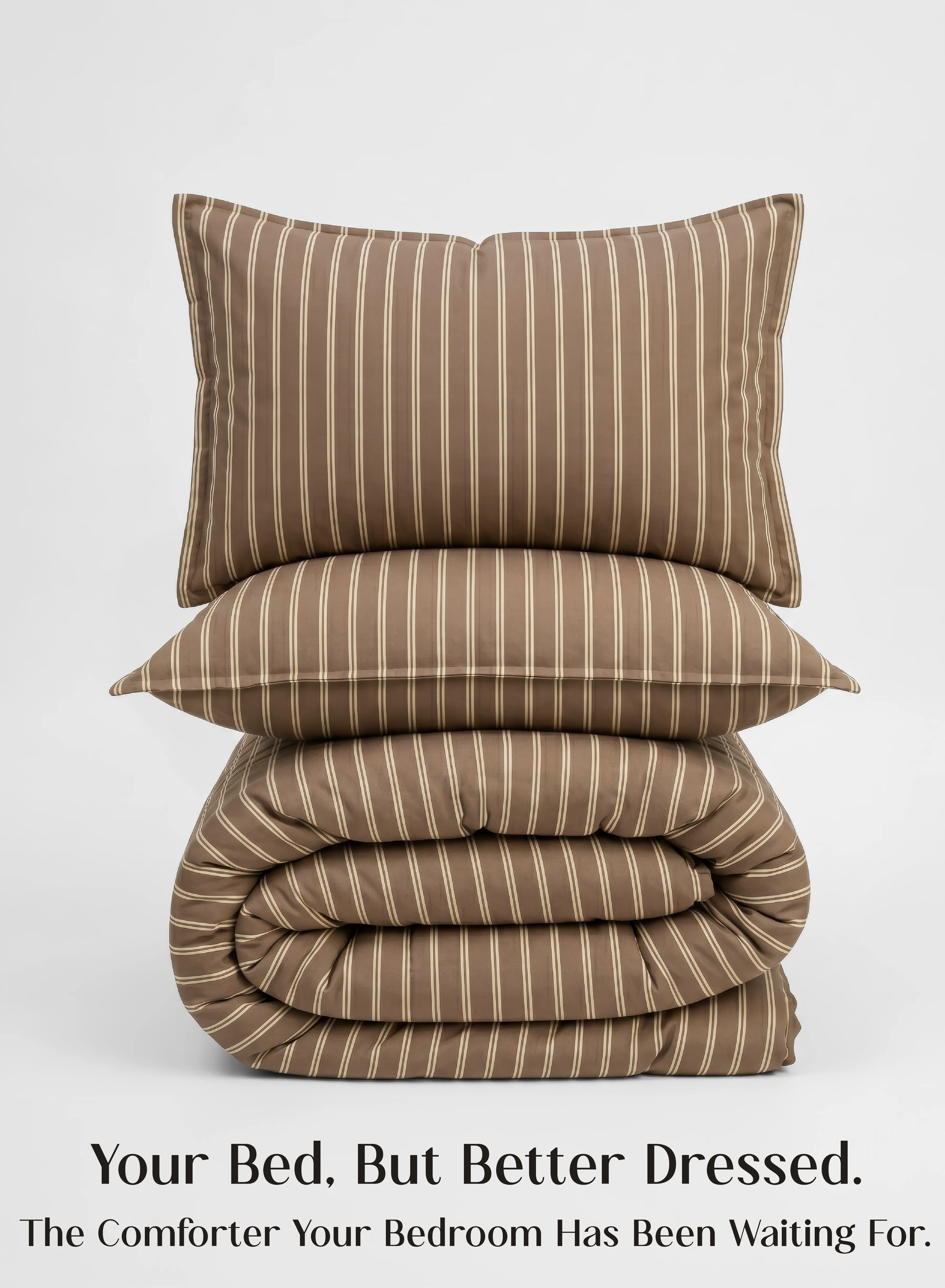 User-Friendly Crayonic™ 5-Piece AC Comforter Set Signature Designer Comforter Set Café Mocha Original Design