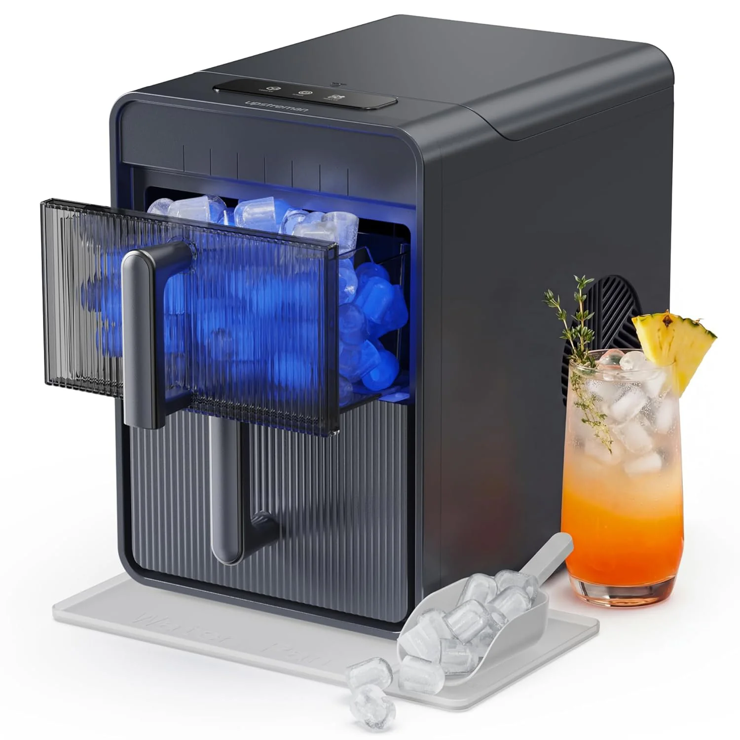 Specialty Countertop Ice Maker Portable Ice Machine with Fast 6-Minute Ice Production Self-Cleaning LED Light for Home Kitchen CampingCountertop Ice Maker Portable Ice Machine with Fast 6-Minute Ice Production Self-Cleaning LED Light for Home Kitchen Camping Fashionable