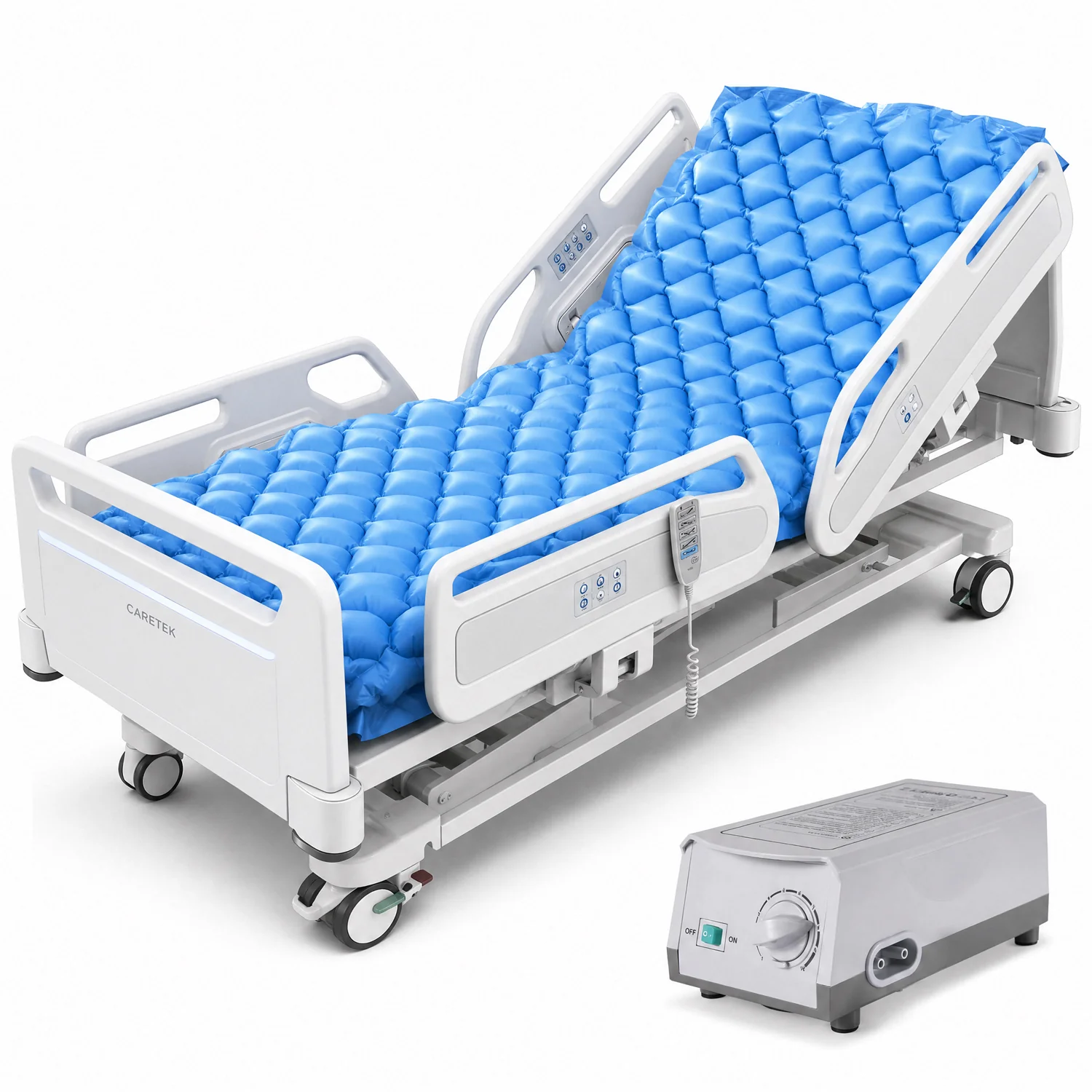Luxury Alternating Pressure Mattress with Quiet Electric Pump Pressure Relief Air Mattress for Hospital Bed Home CareAlternating Pressure Mattress with Quiet Electric Pump Pressure Relief Air Mattress for Hospital Bed Home Care Trendy