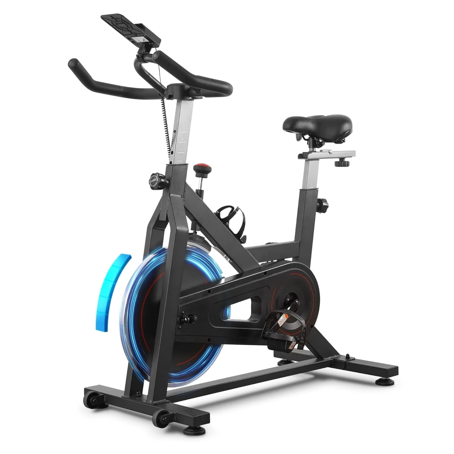 Smooth Exercise Bike Stationary Recumbent Exercise Bike Workout Bike with Comfortable Seat Cushion Home Bike with Resistance and Comfort SaddleExercise Bike Stationary Recumbent Exercise Bike Workout Bike with Comfortable Seat Cushion Home Bike with Resistance and Comfort Saddle Reusable