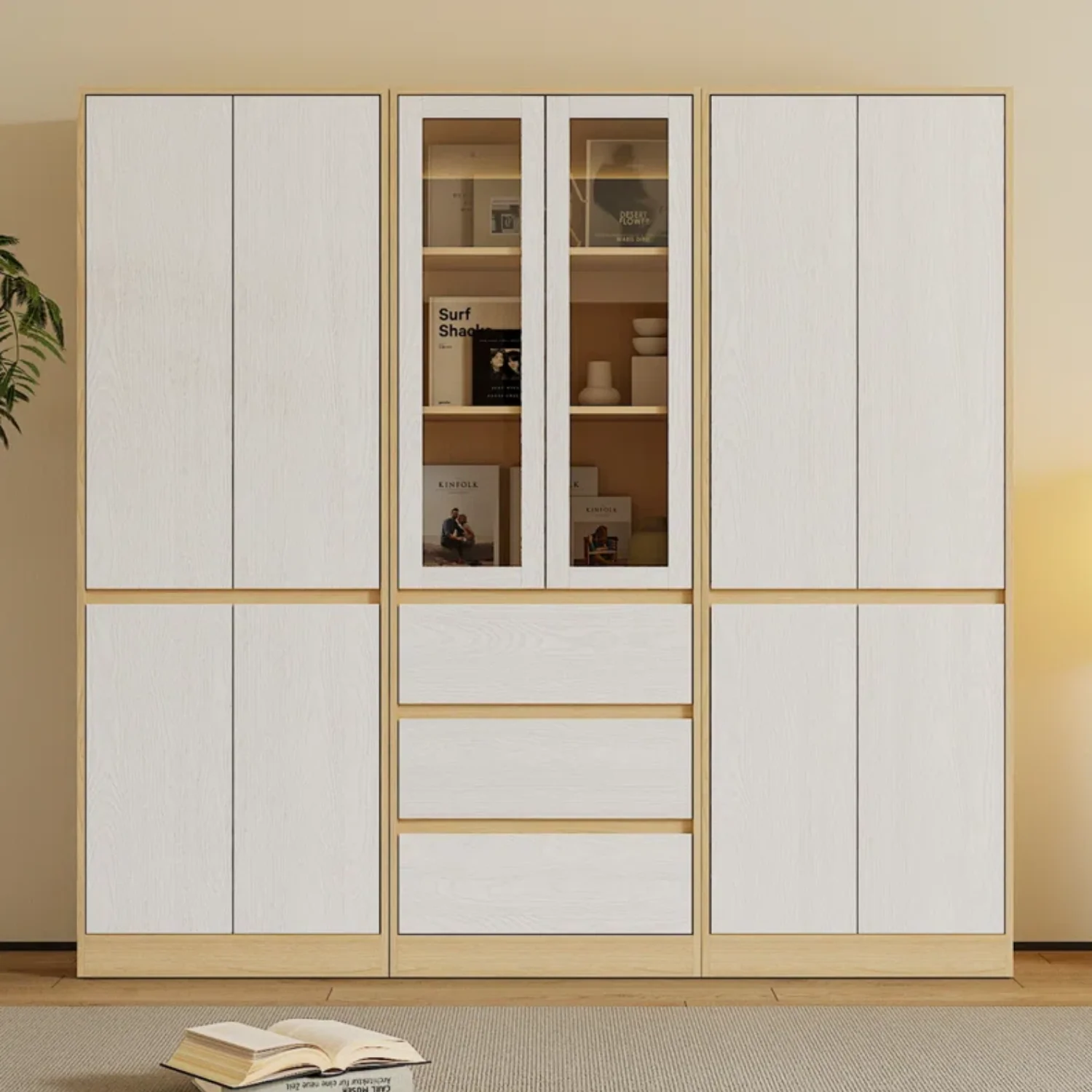 Durable Combination Furniture File Cabinets Bookcases Storage Shelves 3pcs Set BBD Combination Furniture File Cabinets Bookcases Storage Shelves 3pcs Set BBD Organic