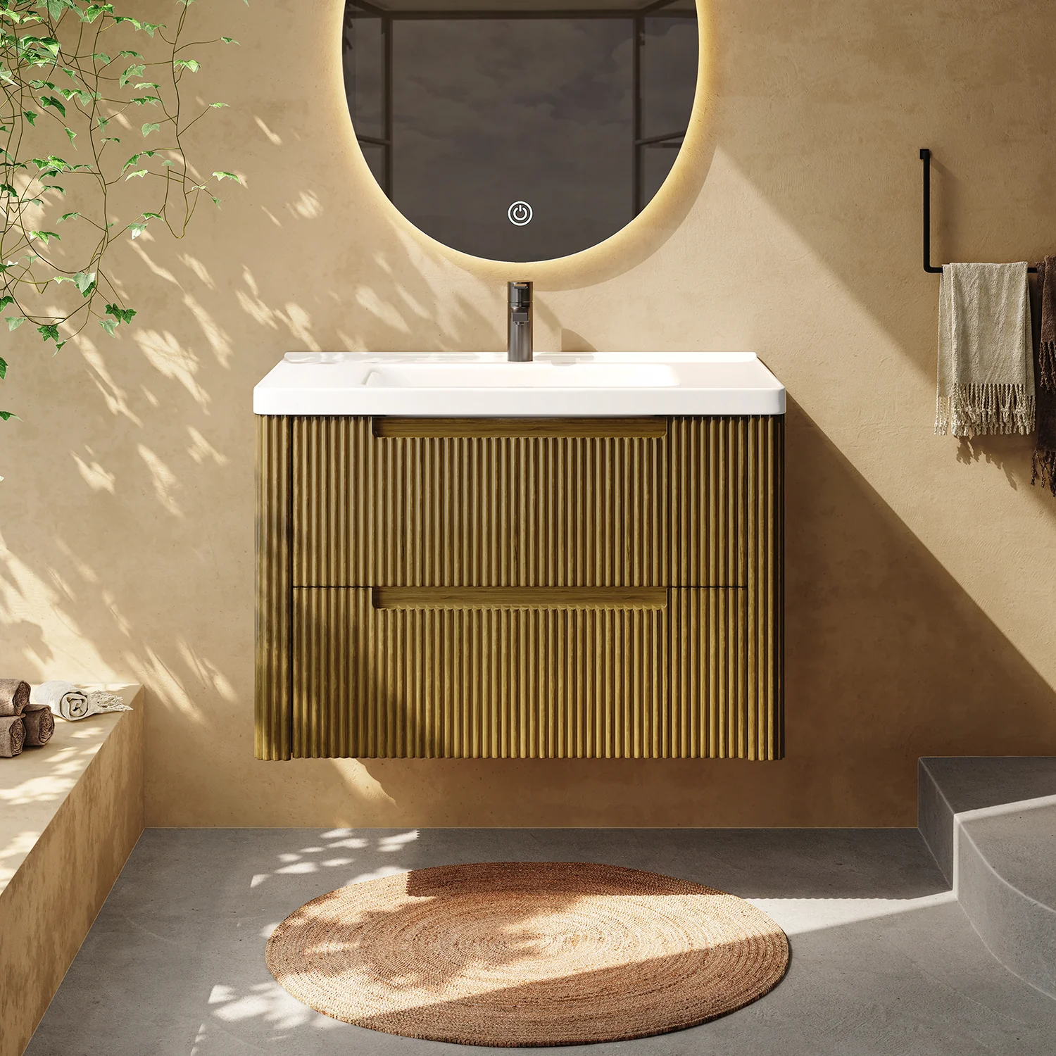 Recyclable 32 Bathroom Vanity with Sink Combo Wall Mounted Floating Vanity with Soft-Close Drawers32 Bathroom Vanity with Sink Combo Wall Mounted Floating Vanity with Soft-Close Drawers Fast