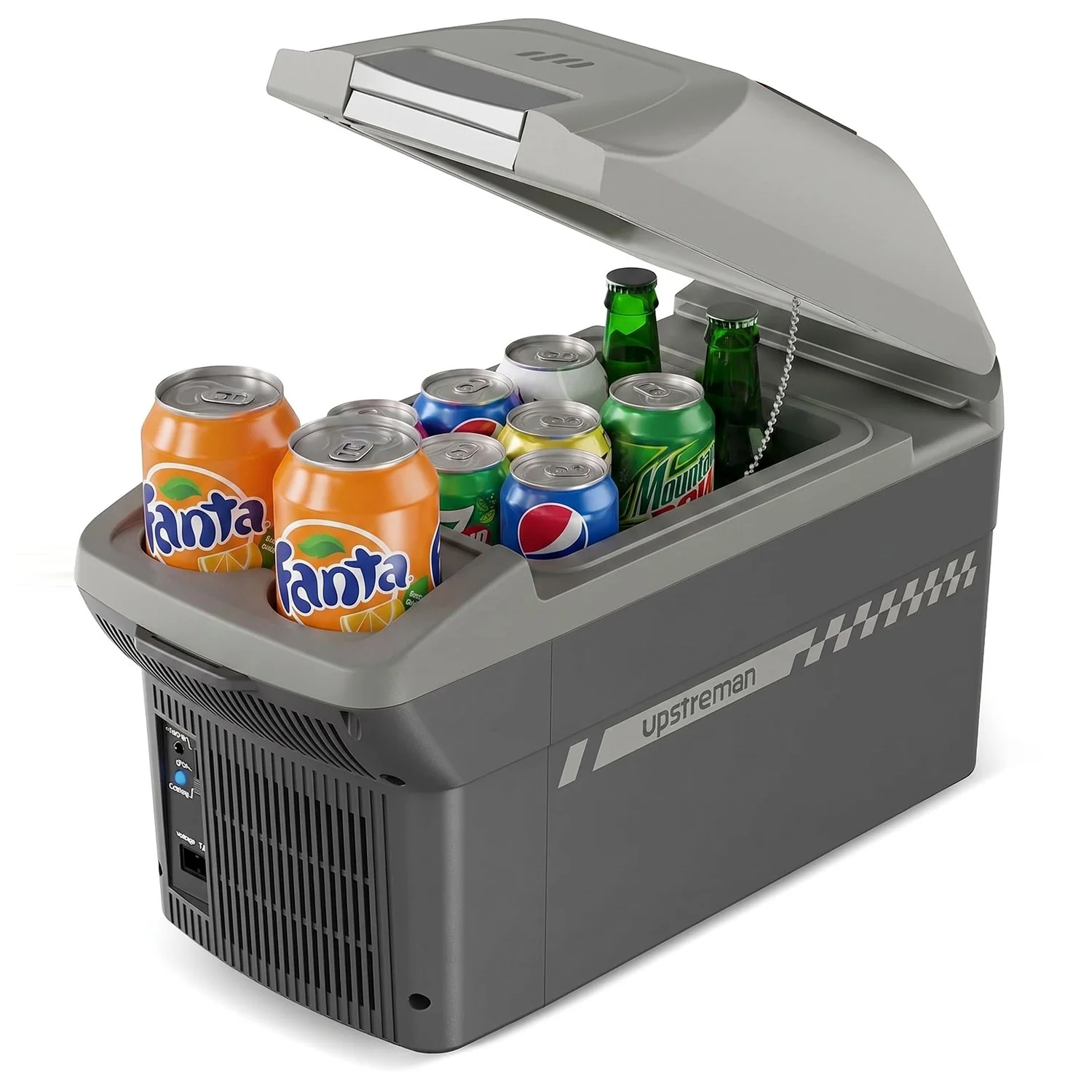 Smart Electric Cooler Warmer Portable Car Fridge 10QT 9L 12V DC Thermoelectric Cooler Warmer for Car Camping Travel with Shoulder StrapElectric Cooler Warmer Portable Car Fridge 10QT 9L 12V DC Thermoelectric Cooler Warmer for Car Camping Travel with Shoulder Strap Unique