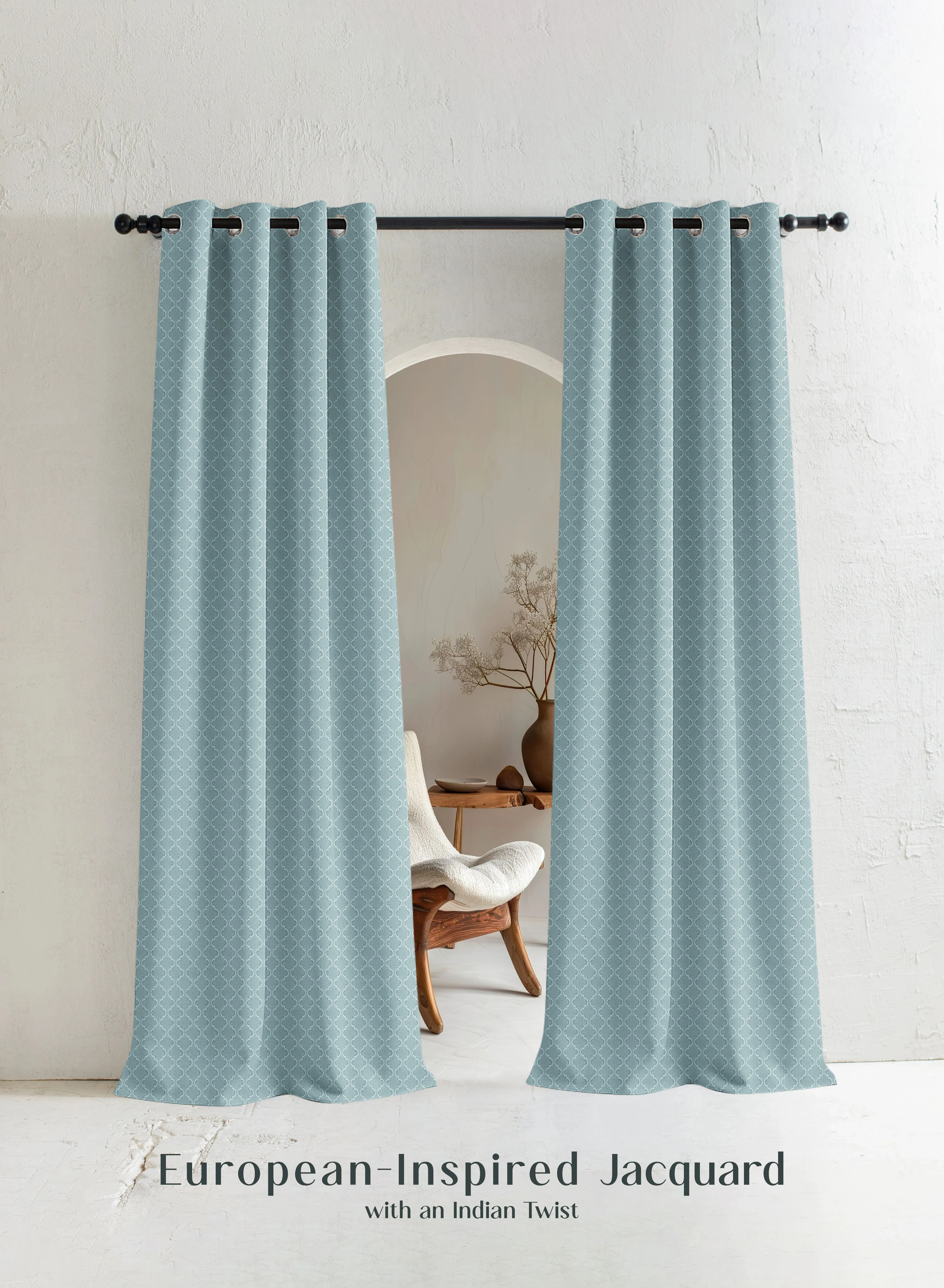 Artisan Teramo Jacquard Room Darkening Curtains Crest Jacquard Weave Caribbean Coral Set of 2 Fully CustomizableThe Guide to Measuring and Choosing Curtains Traditional