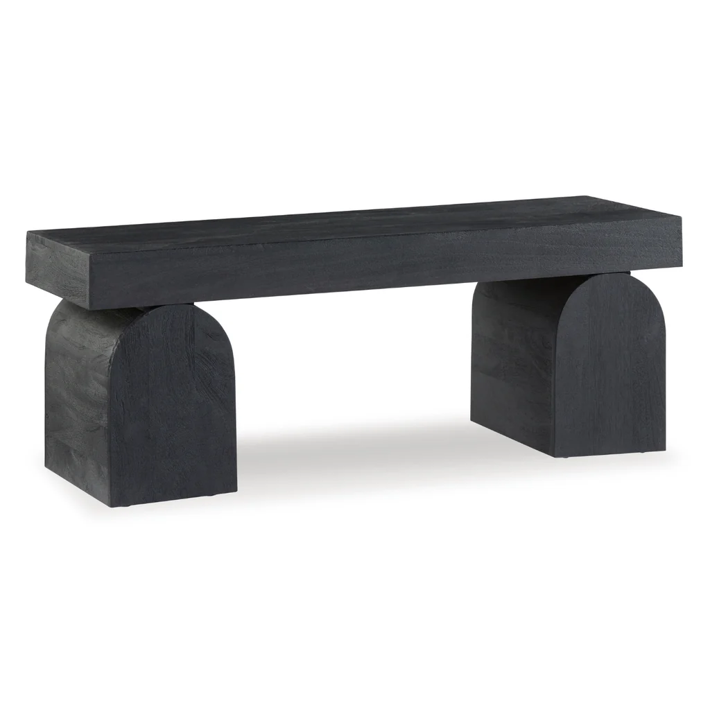 Minimalist Tangier Bench Seat Pure