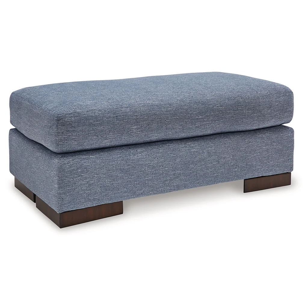 World-Class Angelina Ottoman Denim Reliable