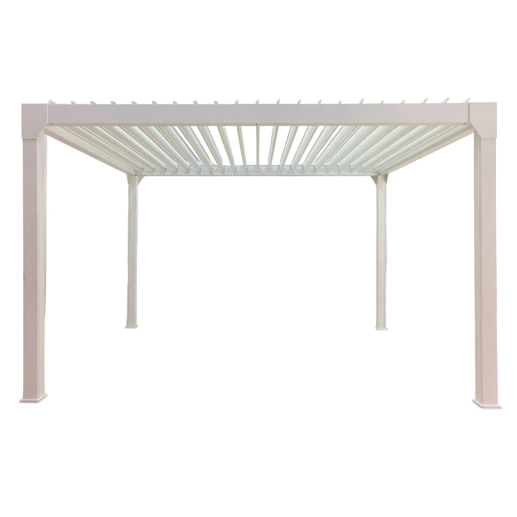 Flexible Solaire Louvered Gazebo Patio Cover Gazebo 3 x 4 Specialty