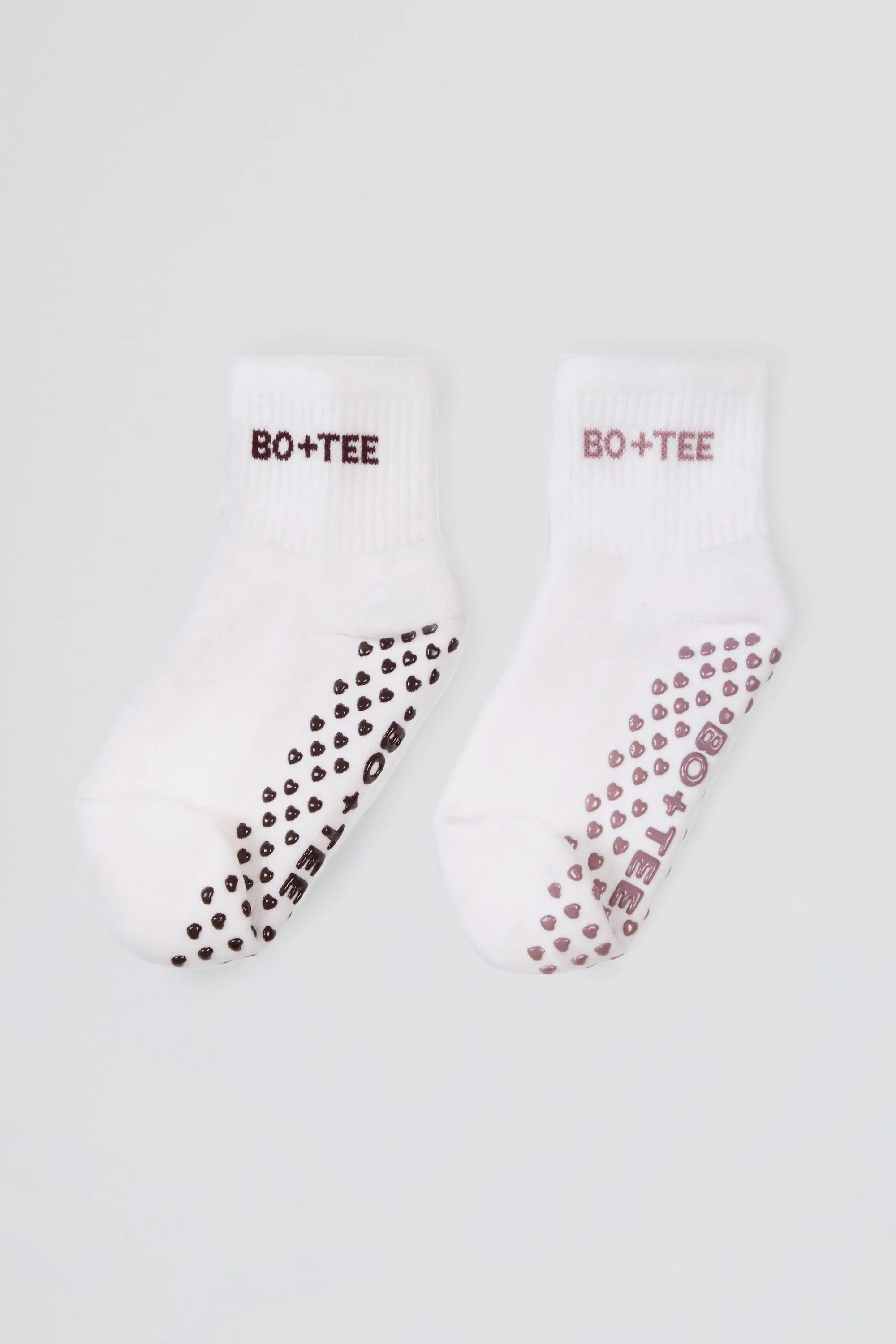 Versatile Pilates 2-Pack Socks Bundle in White Responsible
