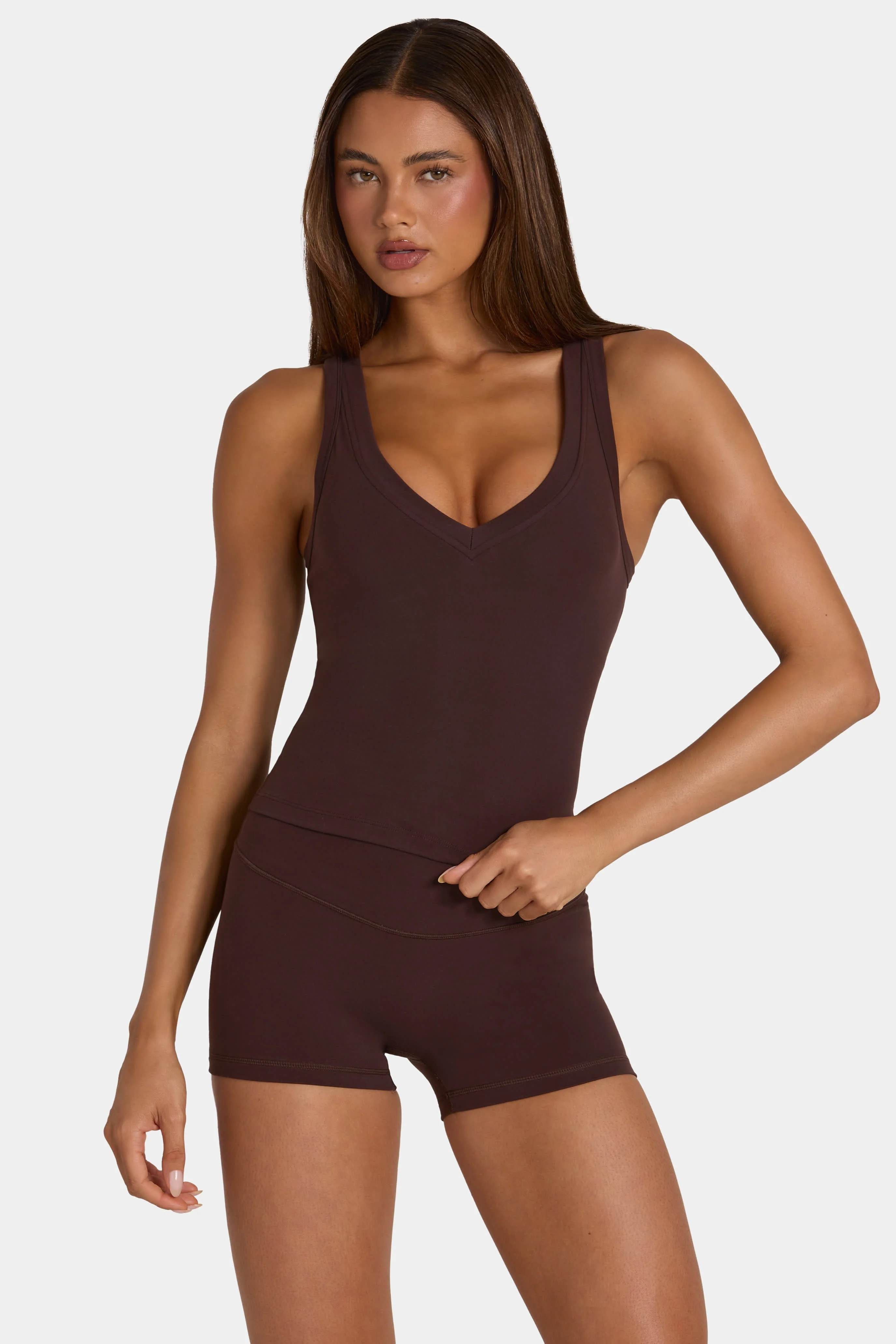 Proven Soft Active Tank Top in Espresso Easy-to-Use