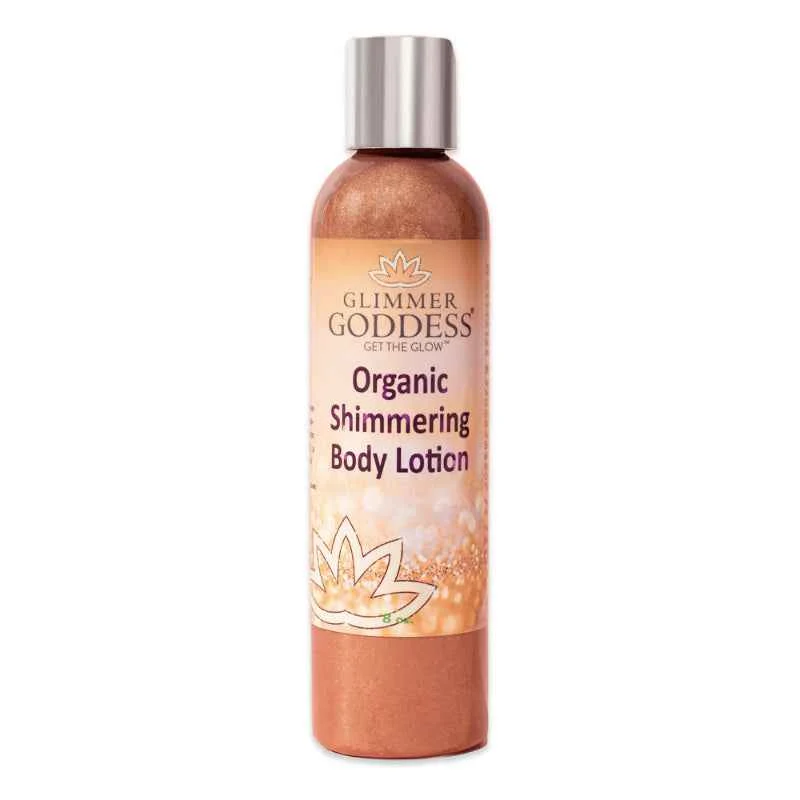 Modern Glimmer Goddess Organic Shimmering Body Lotion Durable