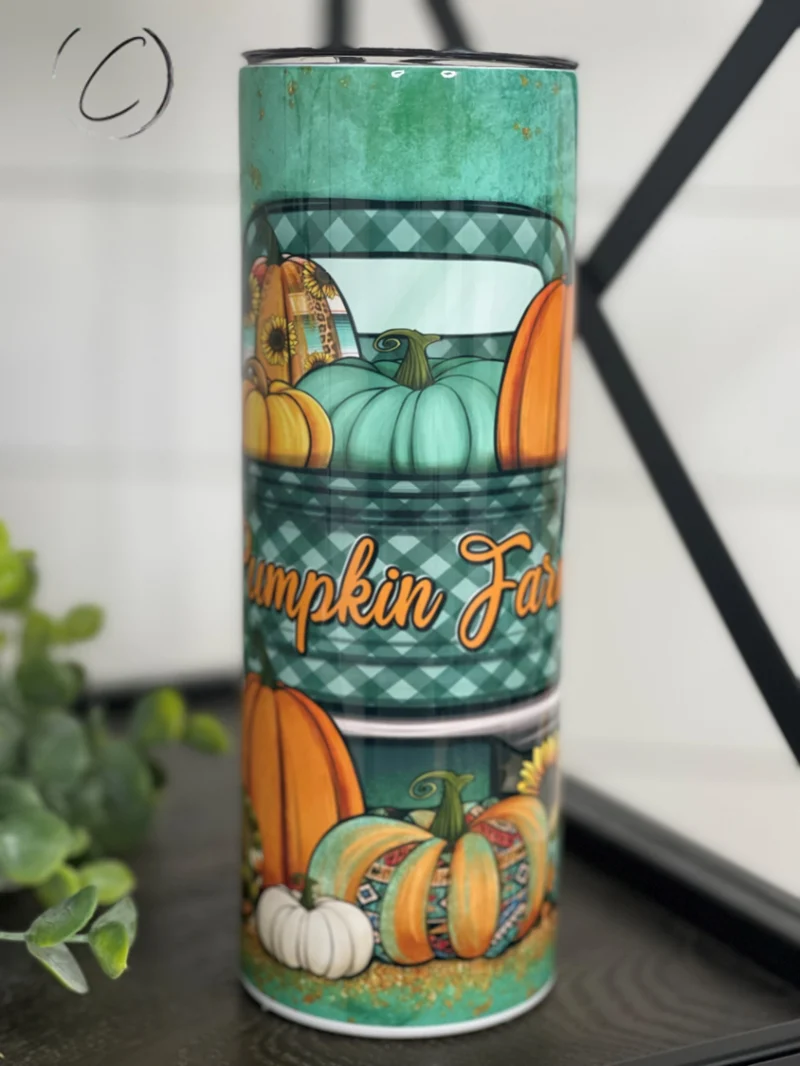 Convenient Pumpkin Truck Tumbler Proven