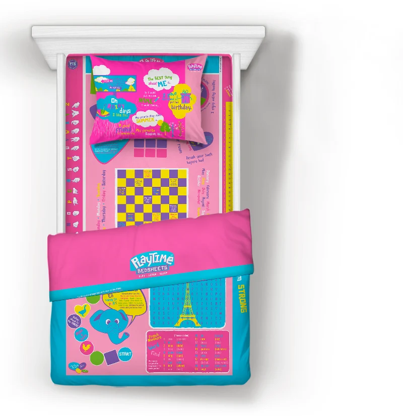 Certified Playtime Twin Bed Sheets Set for Comfort Exclusive